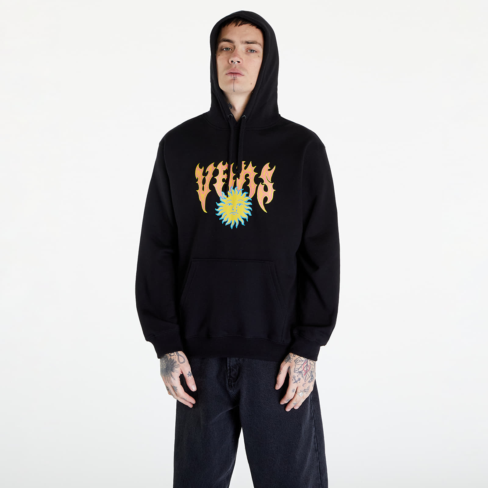 Sweat-shirt Vans Bummer Summer Pullover Hoodie Black XL