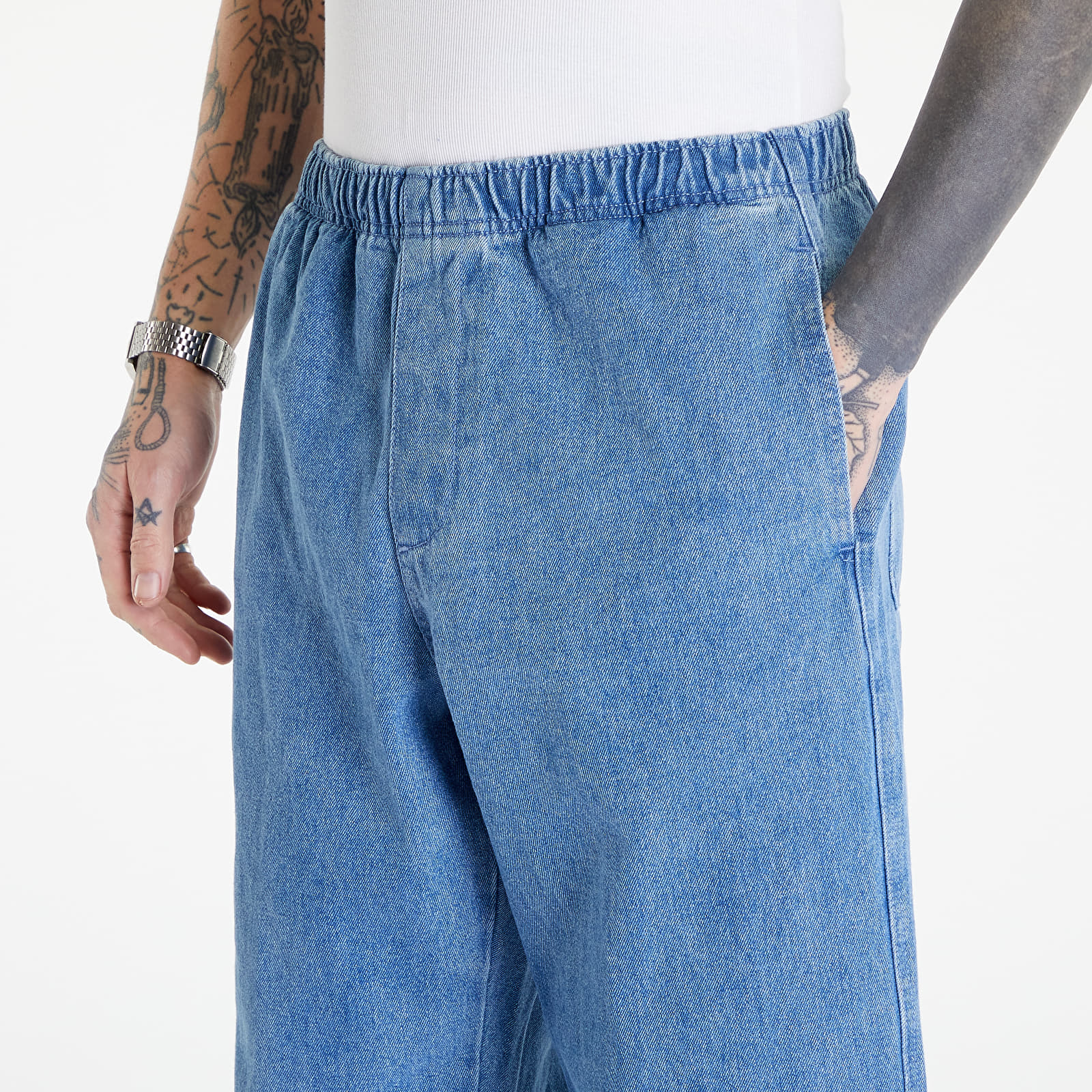Pants OBEY Easy Denim Pant Light Indigo