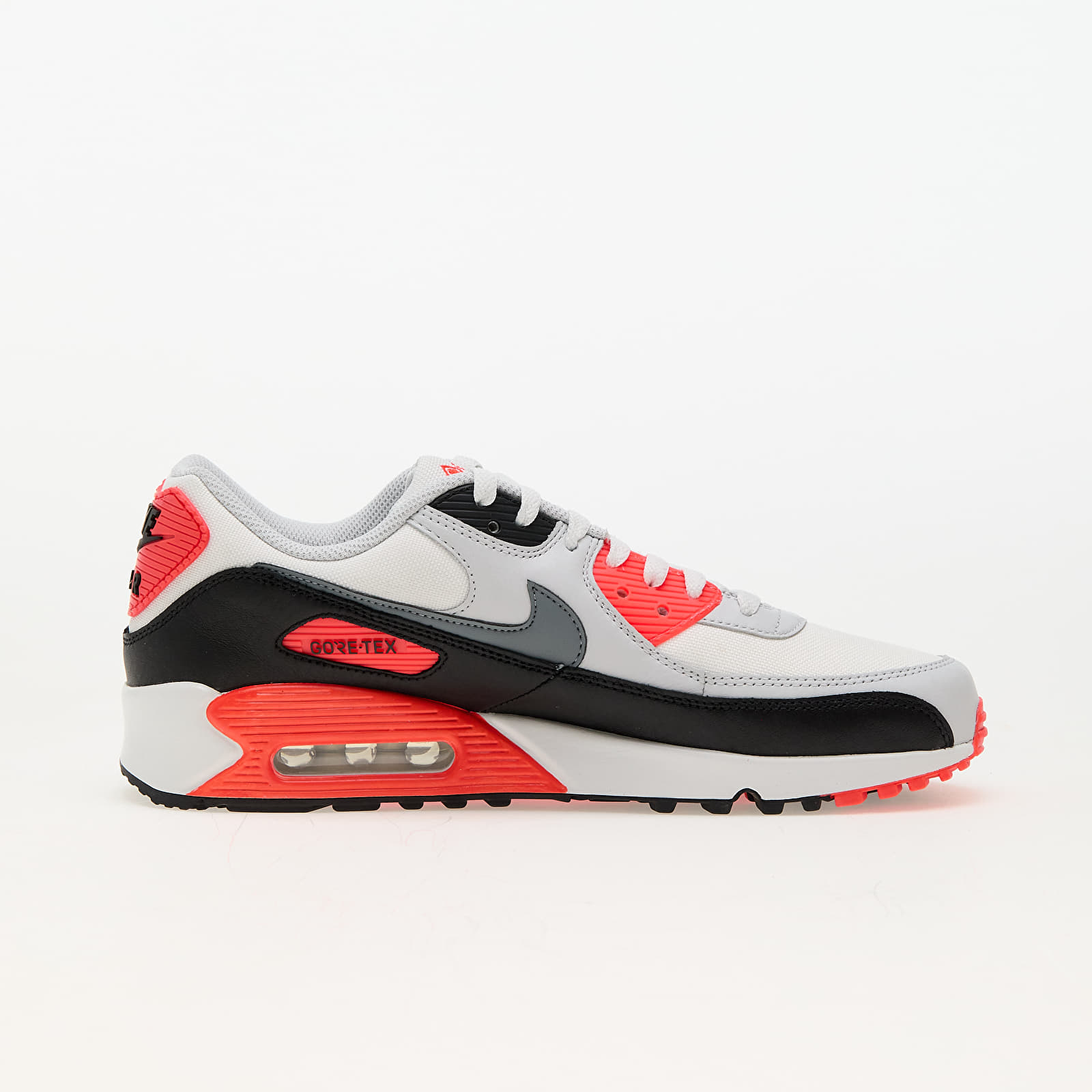 Zapatillas y zapatos de hombre Nike Air Max 90 GTX Summit White/ Cool Grey-Bright Crimson