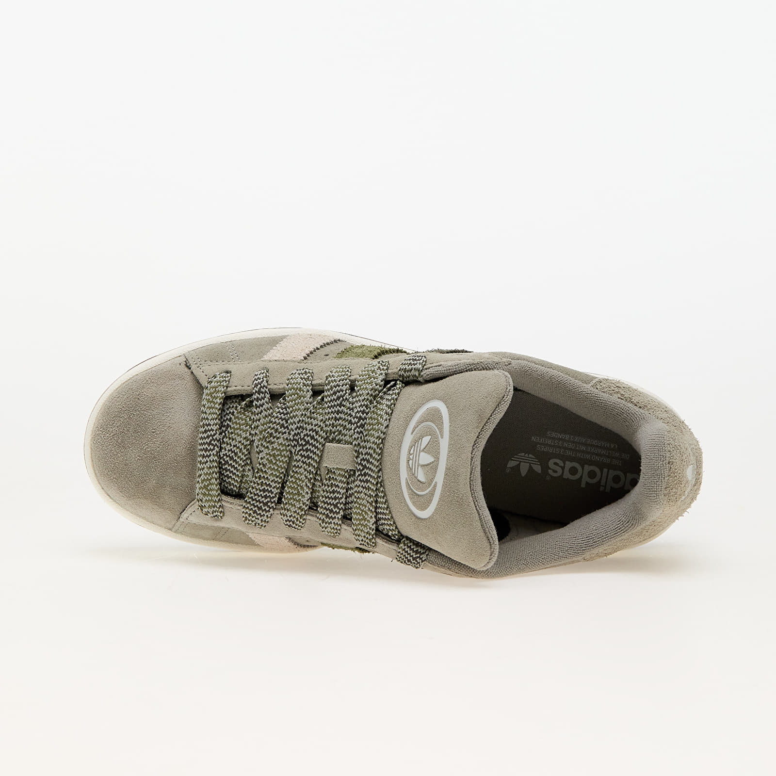 Herenschoenen adidas Campus 00s Silver Pebble/ Focus Olive/ Shale Olive