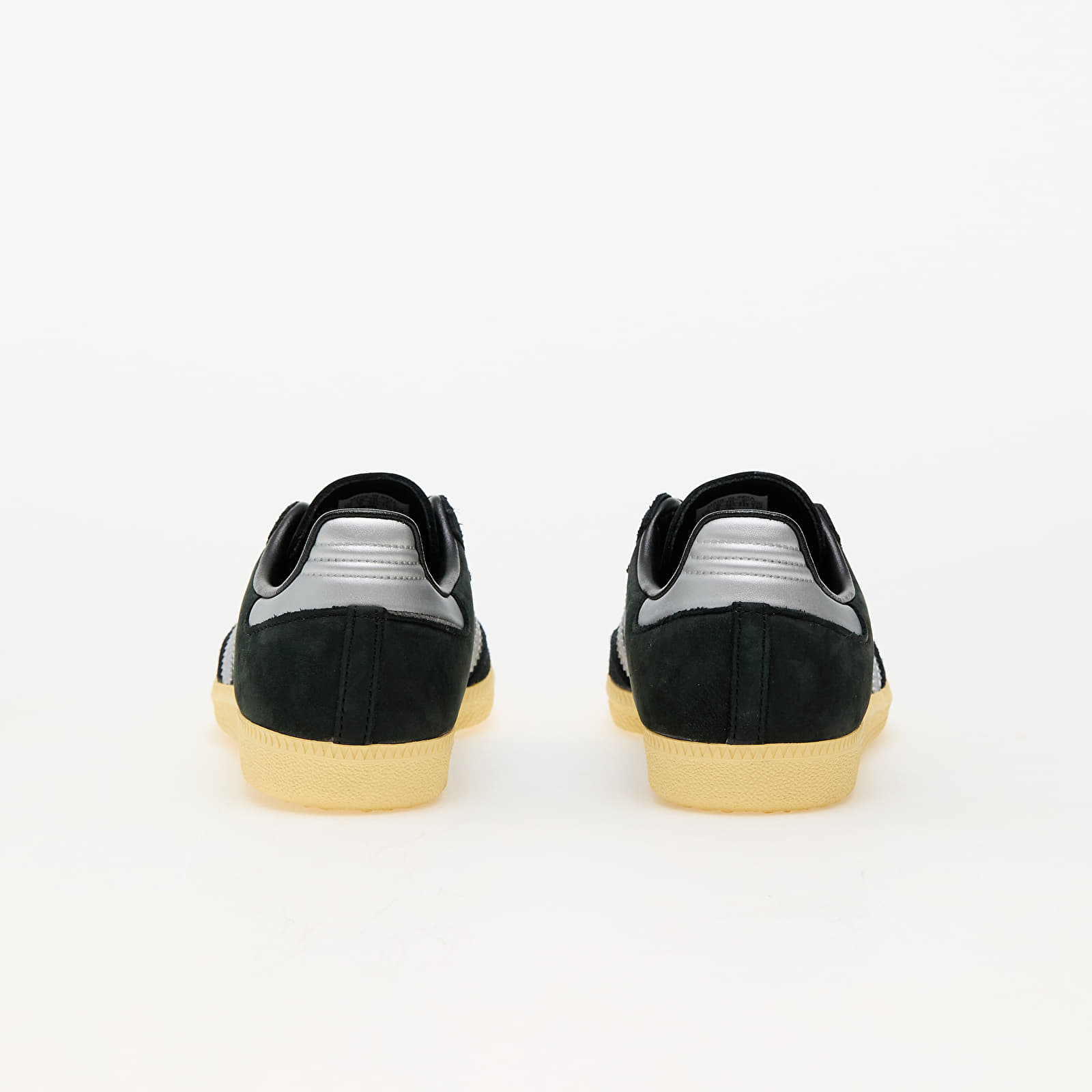 Adidași și pantofi pentru femei adidas Samba Og W Core Black/ Metallic Silver/ Almost Yellow