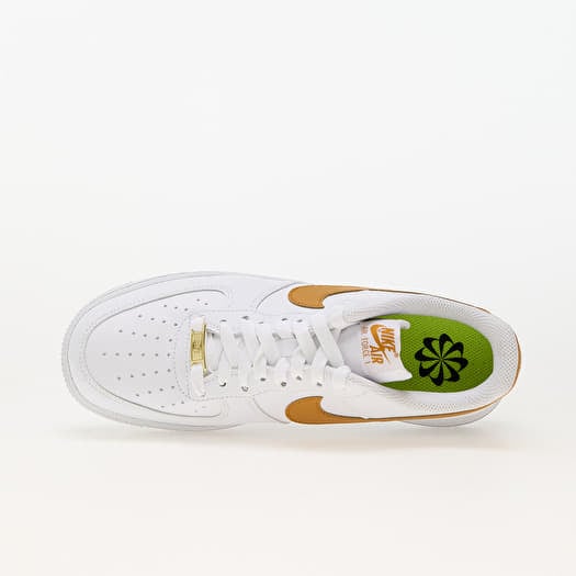 Women s sneakers and shoes Nike W Air Force 1 07 Next Nature White Gold Suede White Queens