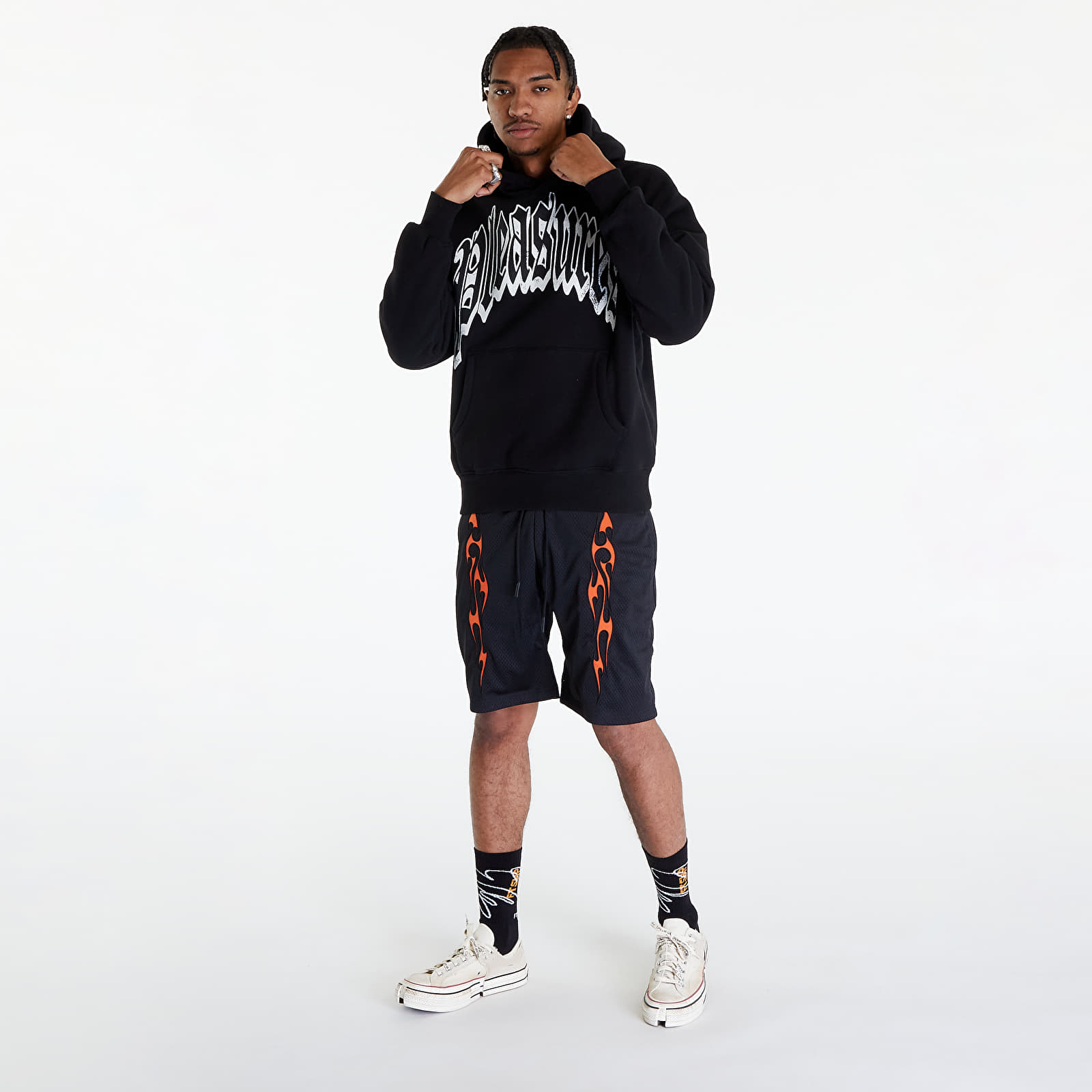 Sudaderas PLEASURES Twitch Hoodie Black