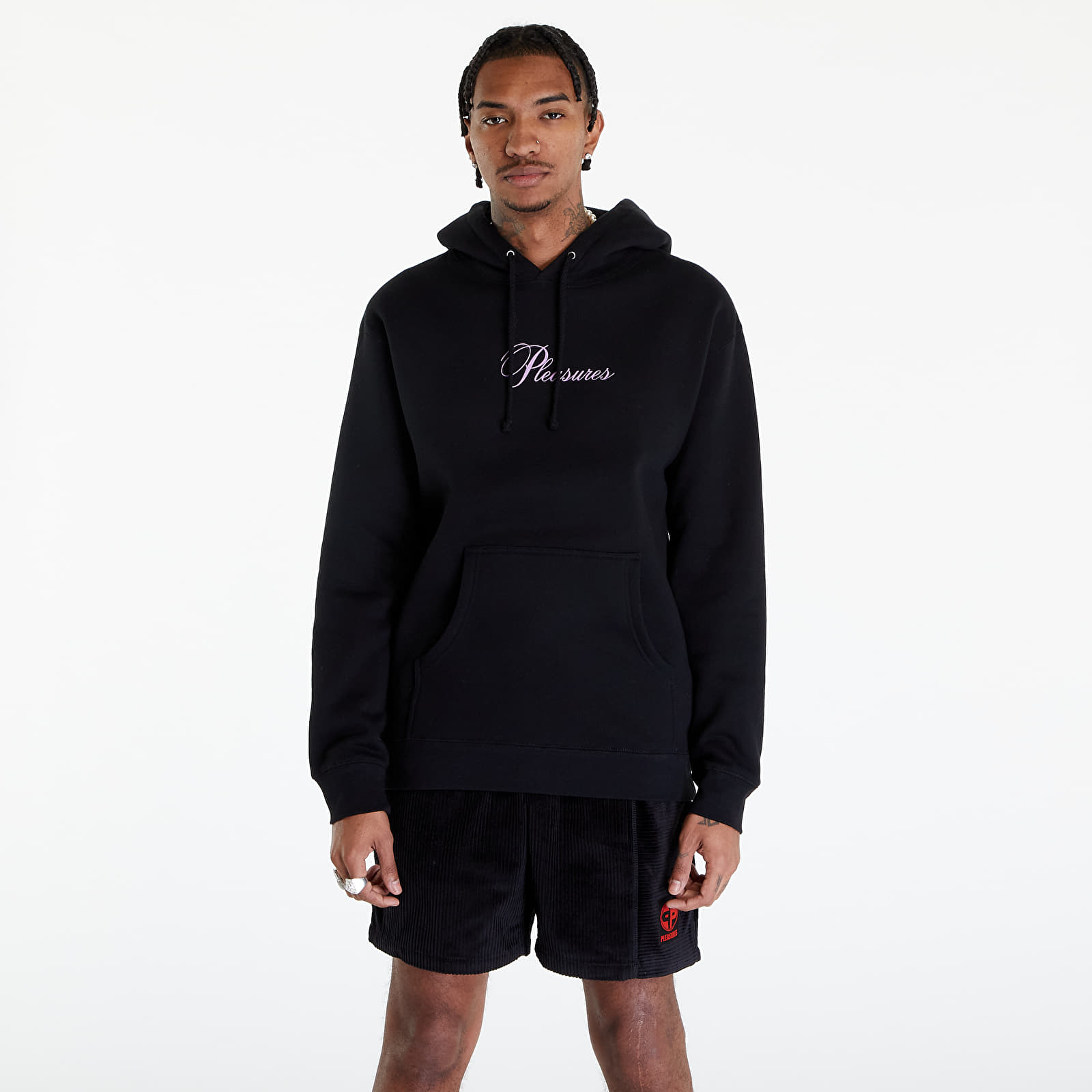 Sweatshirts PLEASURES Stack Hoodie Black