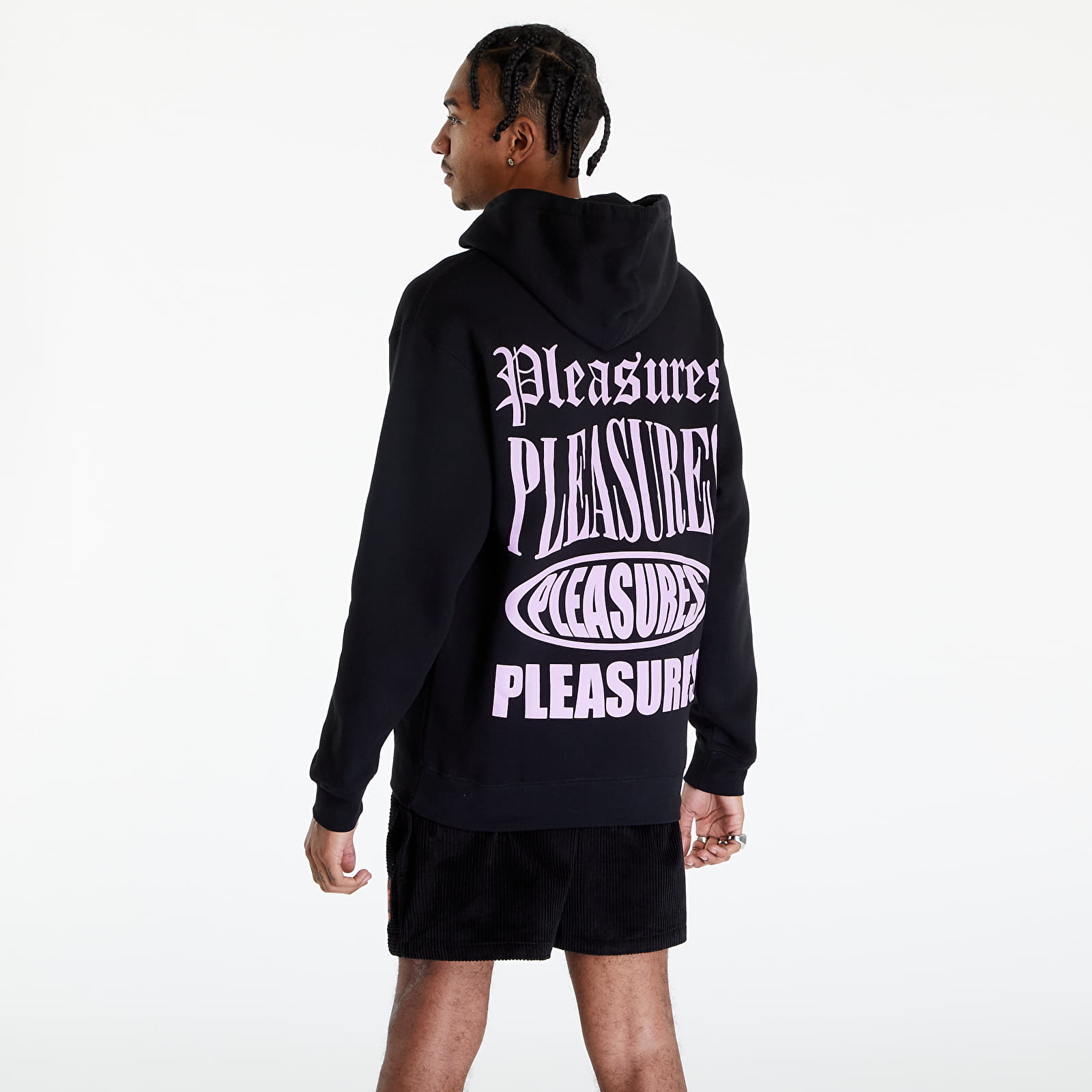 Pleasures sales hoodie black