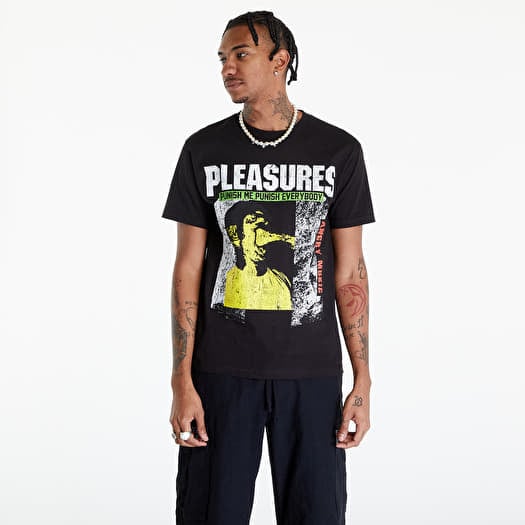 Póló PLEASURES Punish T-Shirt Black