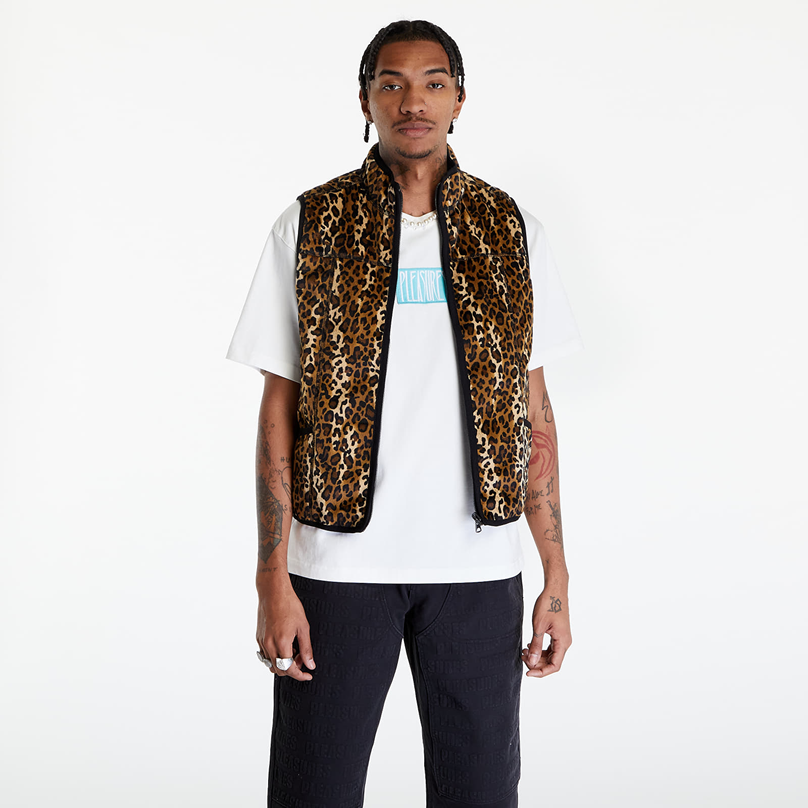 Vesty PLEASURES Felis Reversible Vest Gold