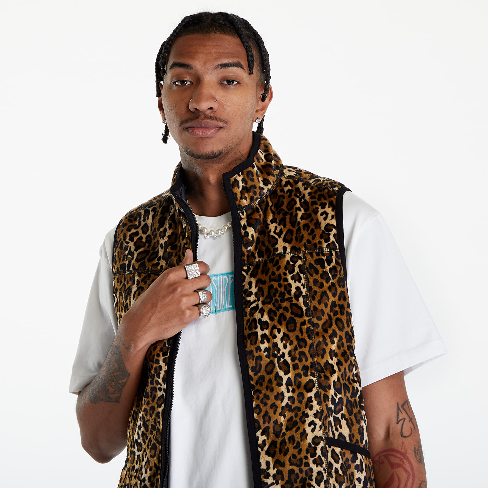 Vesty PLEASURES Felis Reversible Vest Gold