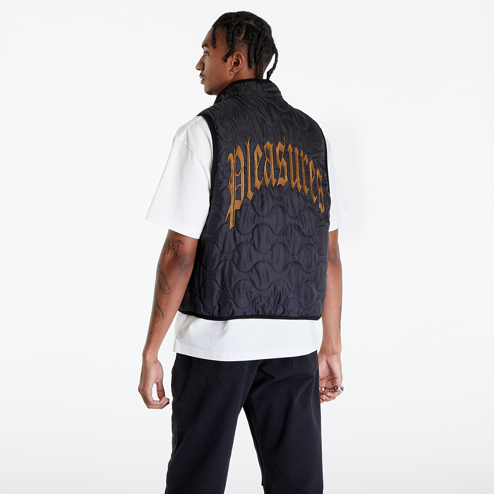 Vesty PLEASURES Felis Reversible Vest Gold