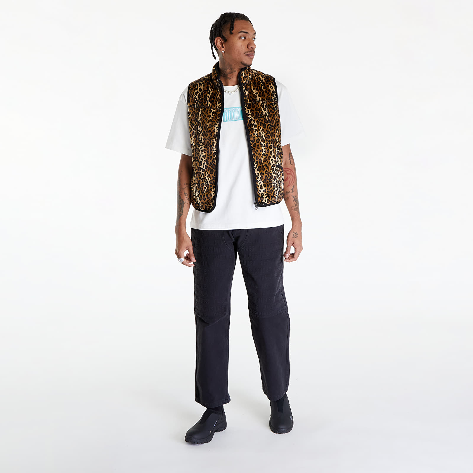 Vesty PLEASURES Felis Reversible Vest Gold