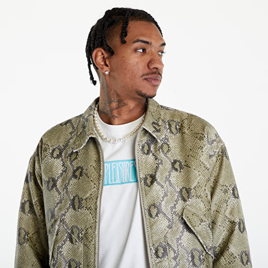 Green snakeskin jacket online