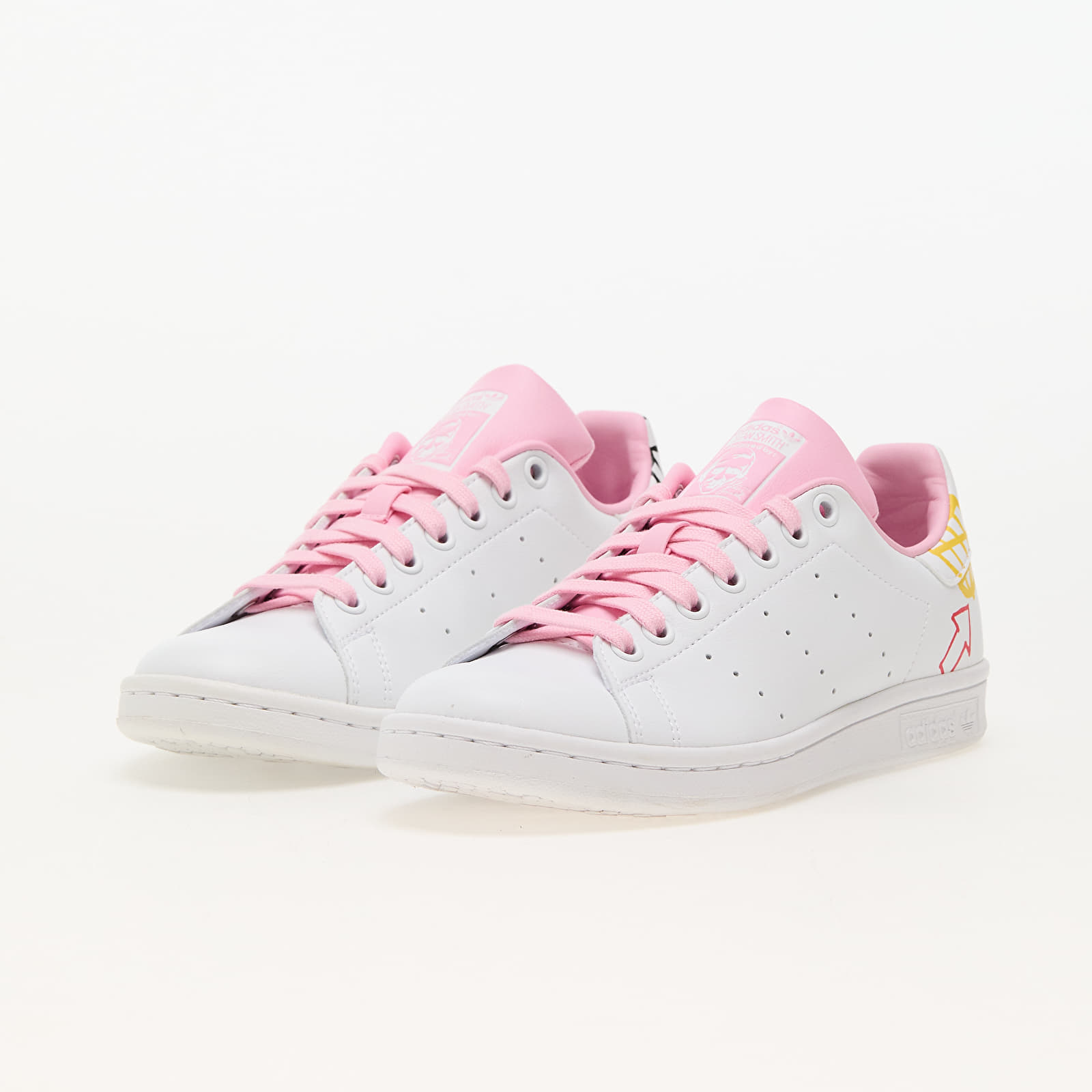 Sneakers und Schuhe fur Frauen adidas Stan Smith W Ftw White True Pink Ftw White Queens