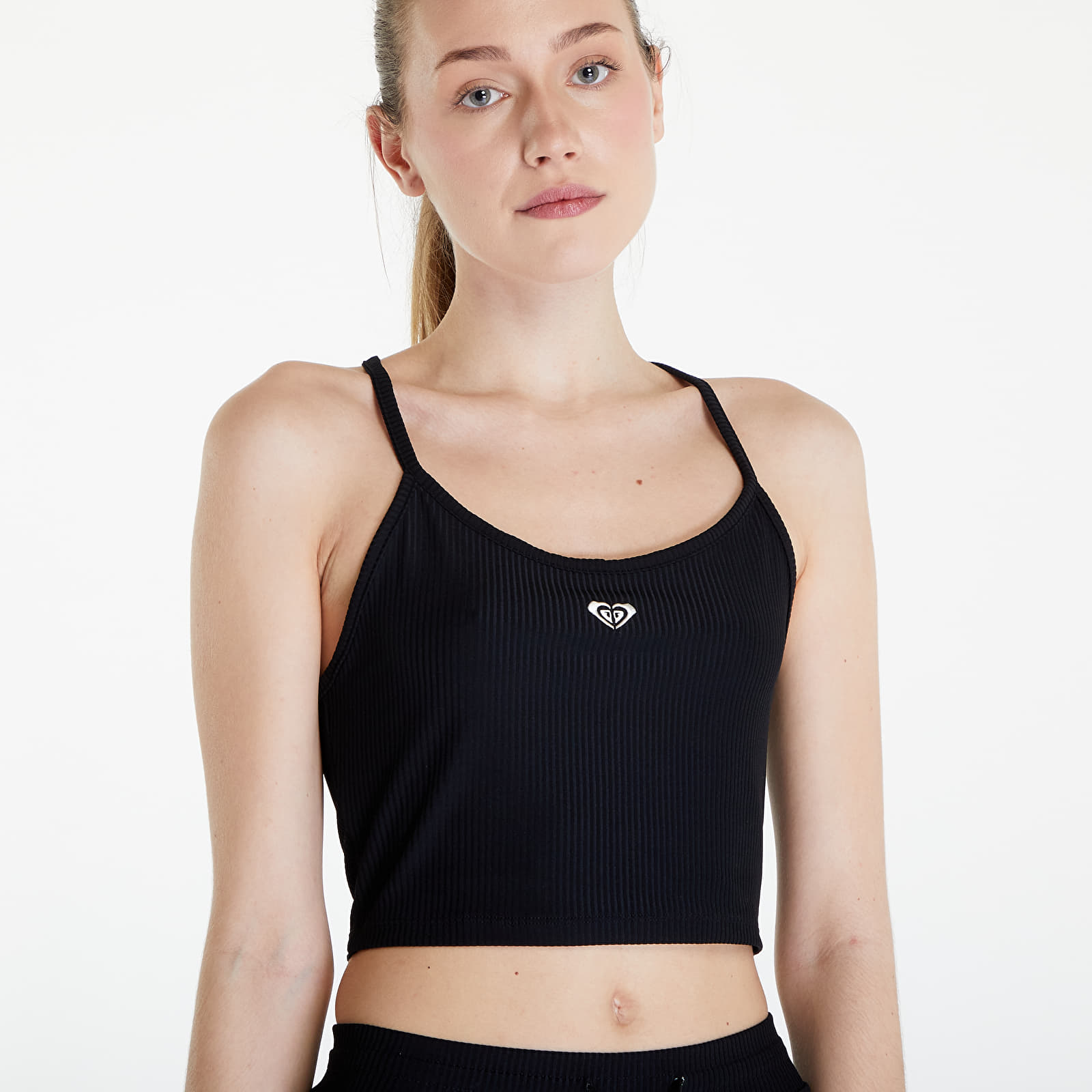 Tops Roxy Rise & Vibe Rib Tank Anthracite