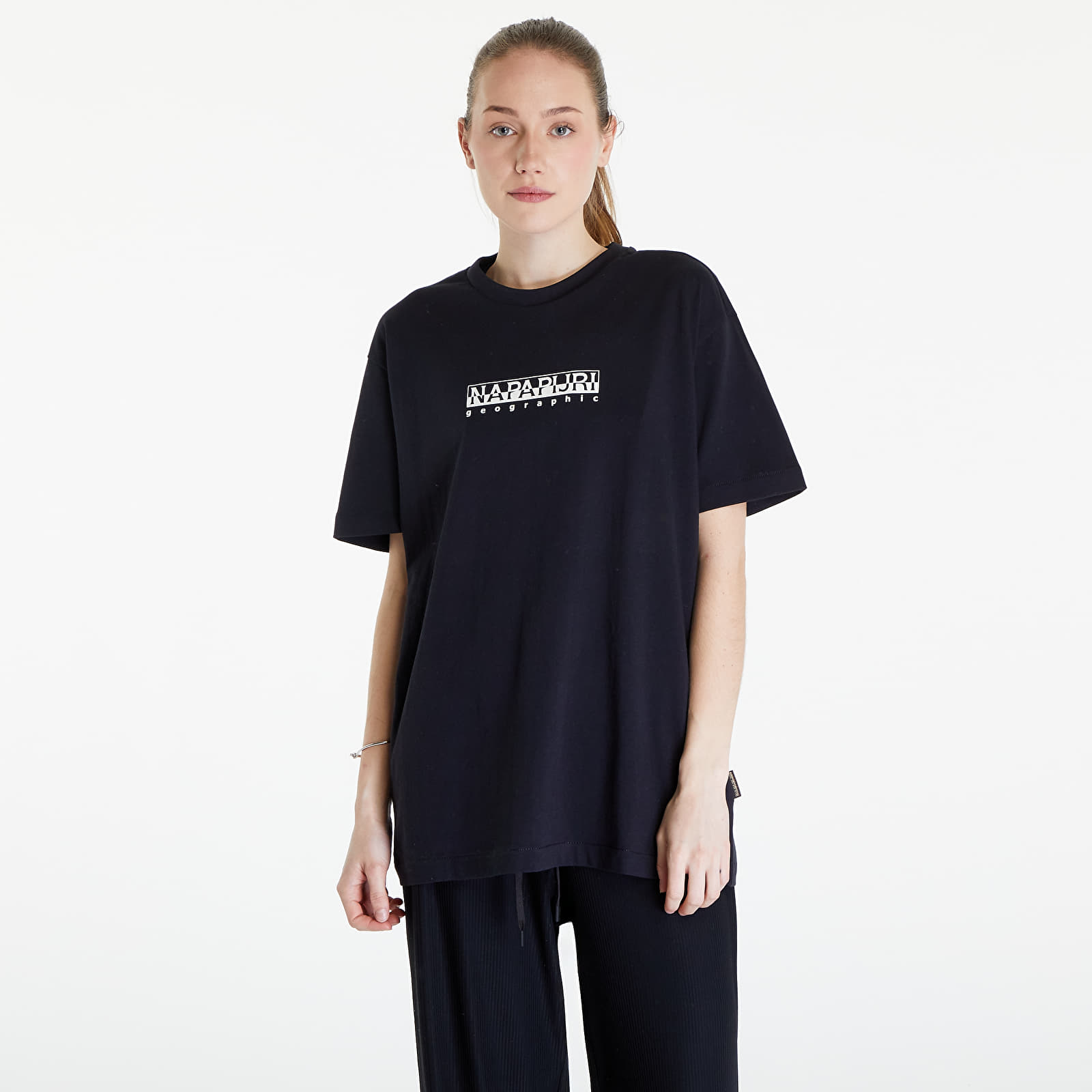 T-Shirts Napapijri S-Box Ss Tee Black