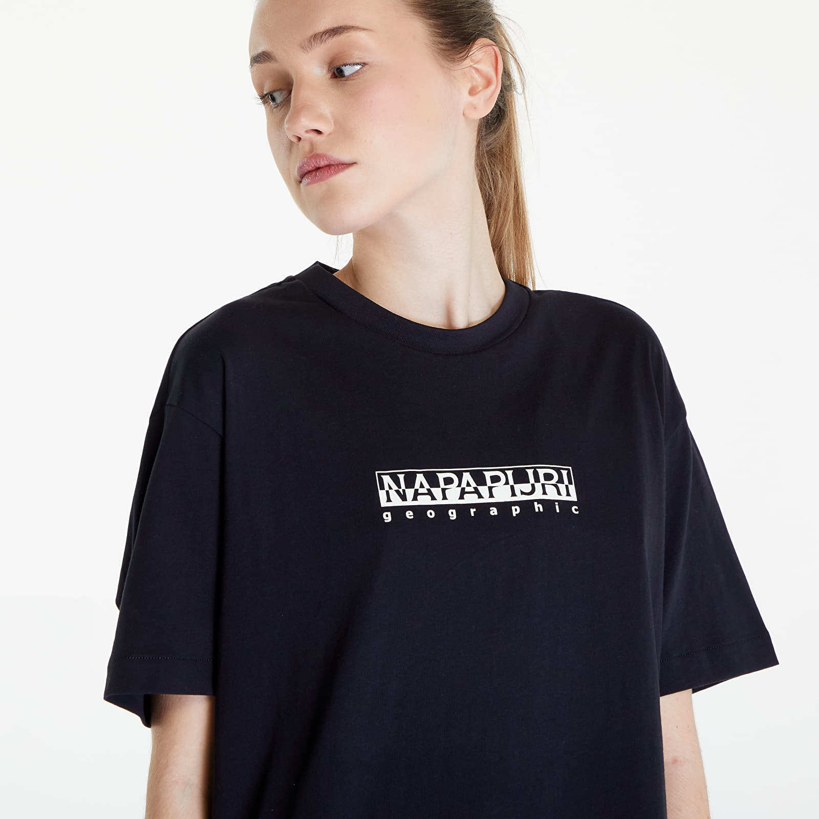 T-Shirts Napapijri S-Box Ss Tee Black