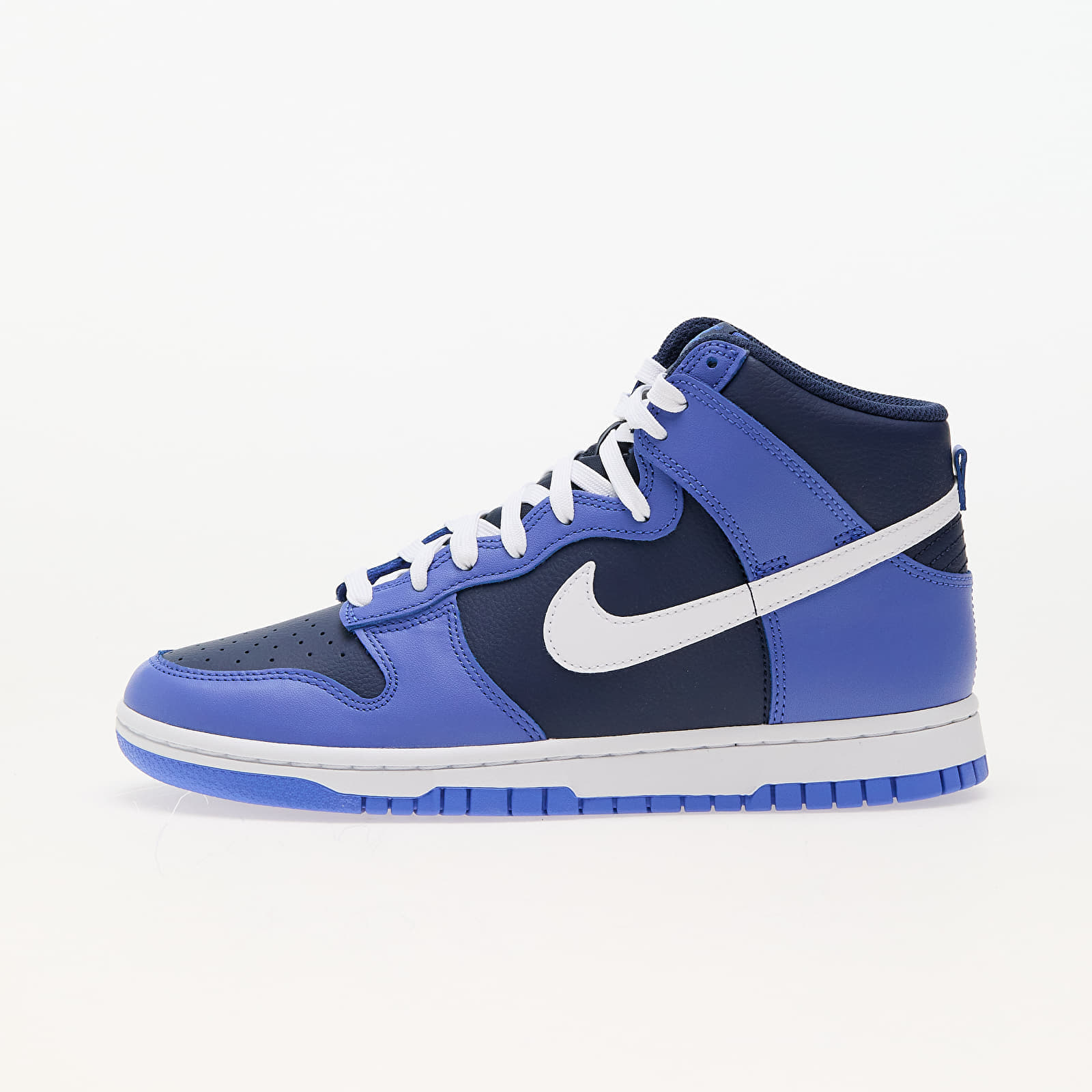 Herensneakers en -schoenen Nike Dunk Hi Retro Medium Blue/ White-Midnight Navy