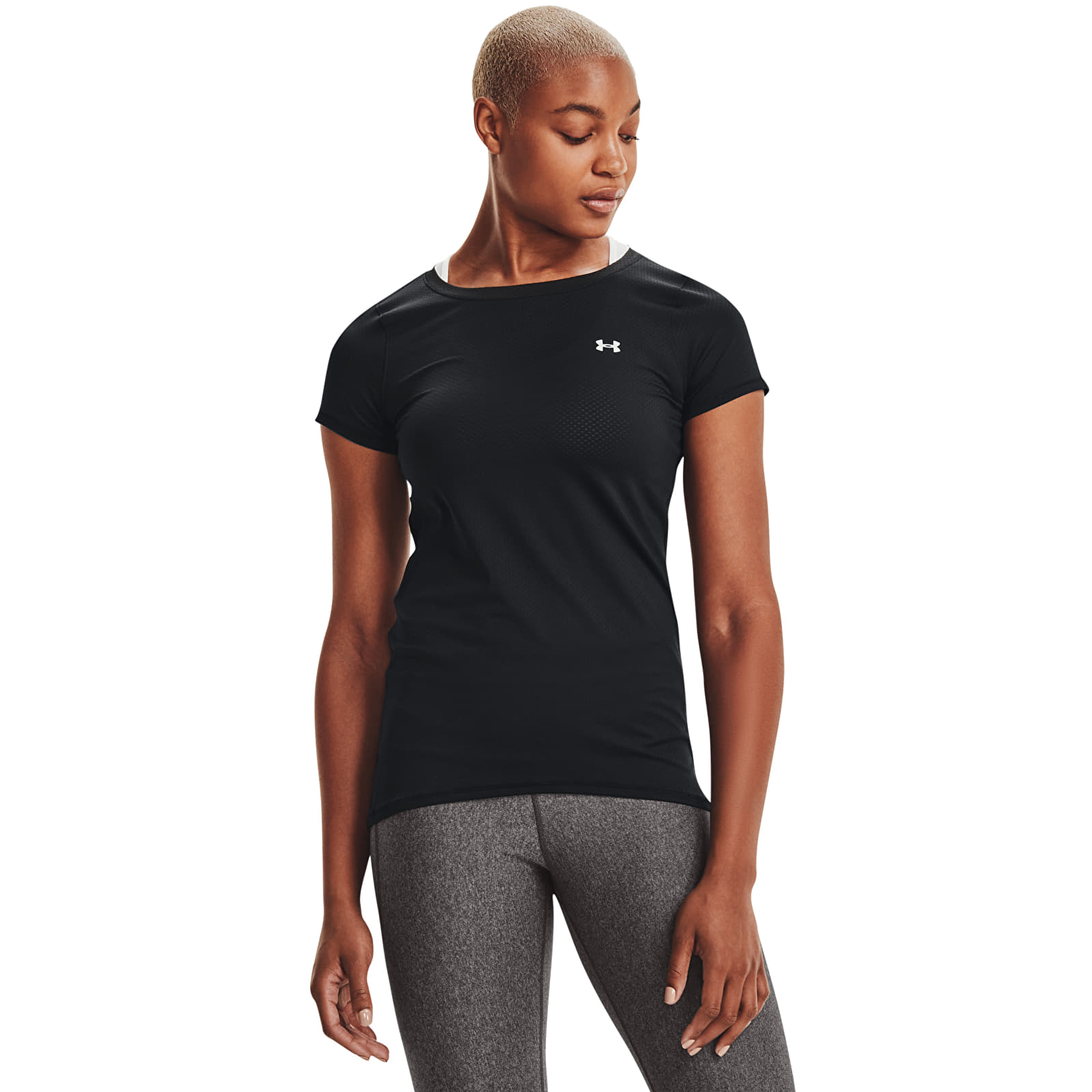 T-shirts Under Armour Hg Armour Ss Black