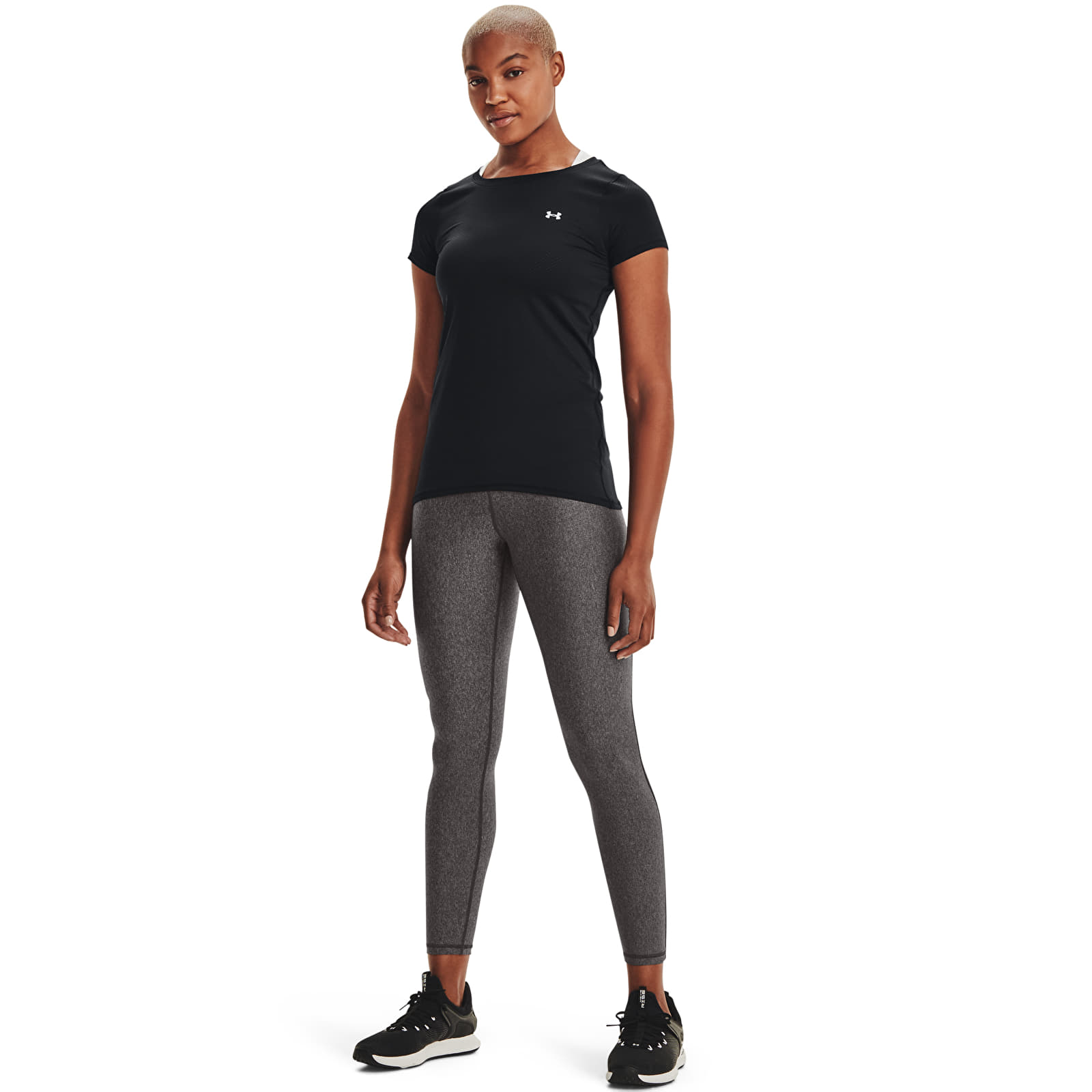 T-shirts Under Armour Hg Armour Ss Black