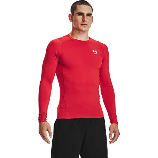 Camiseta Under Armour Hg Armour Comp Ls Red