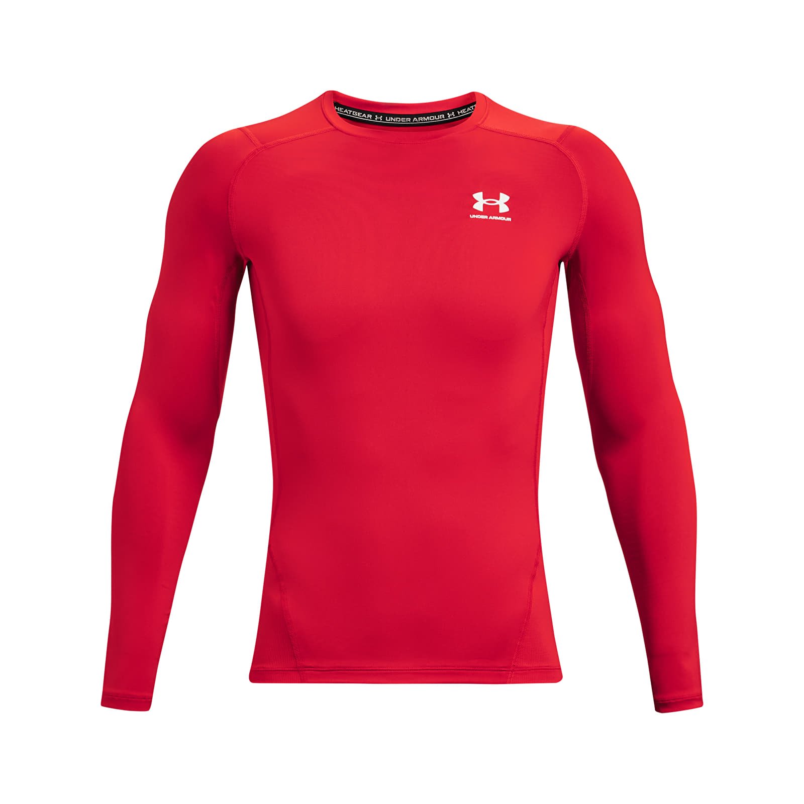 T-shirts Under Armour Hg Armour Comp Ls Red