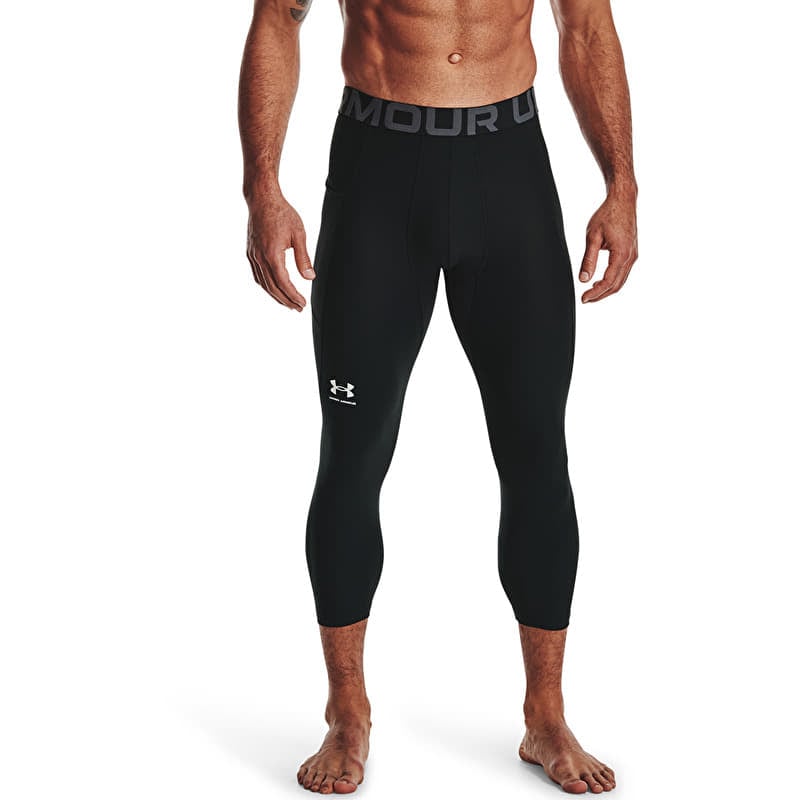 Legíny Under Armour Hg Armour 3/4 Legging Black/ White