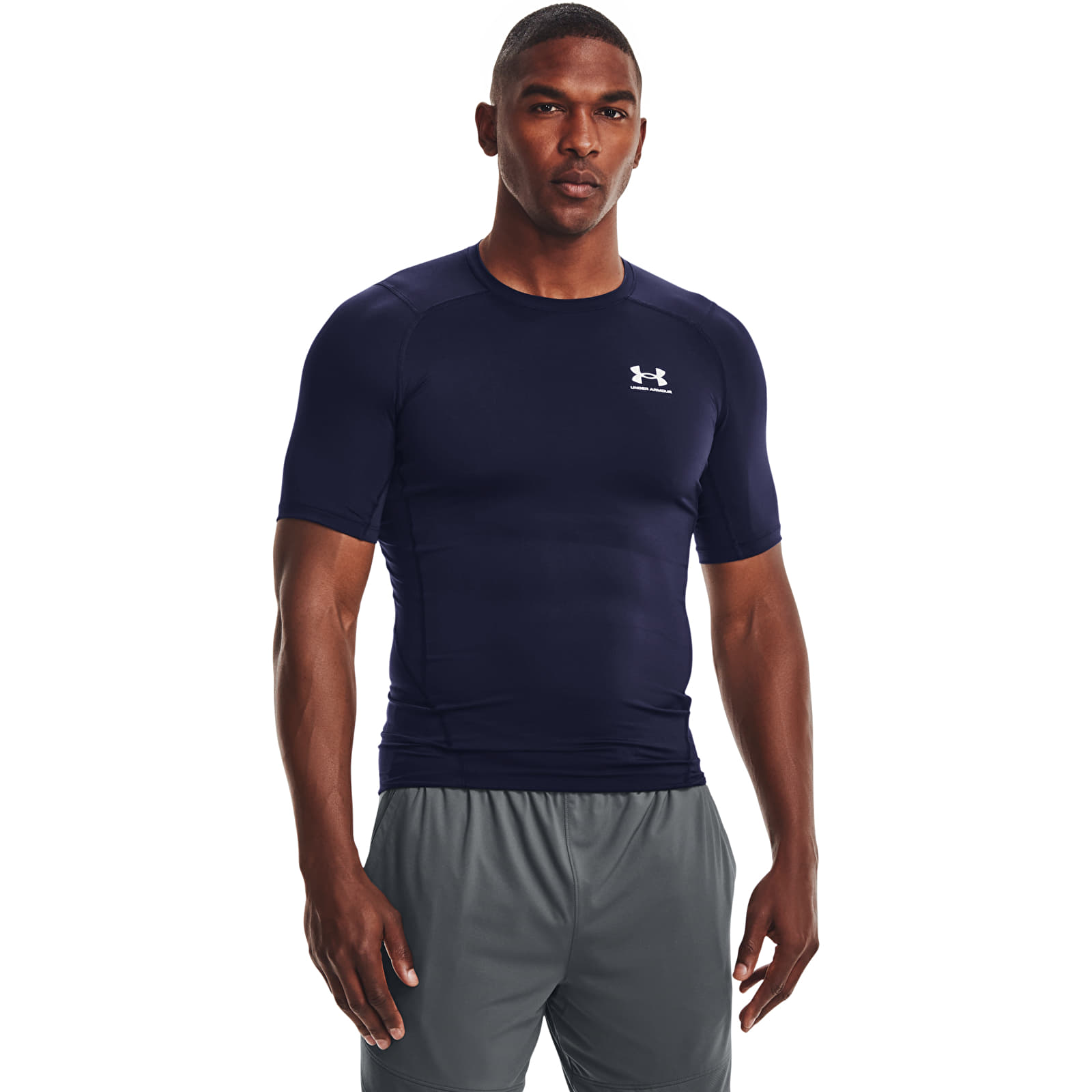 Camisetas Under Armour Hg Armour Comp Ss Midnight Navy