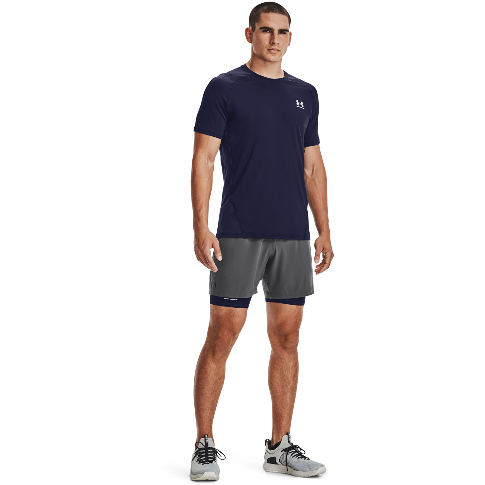 T-shirts Under Armour Hg Armour Fitted Ss Midnight Navy