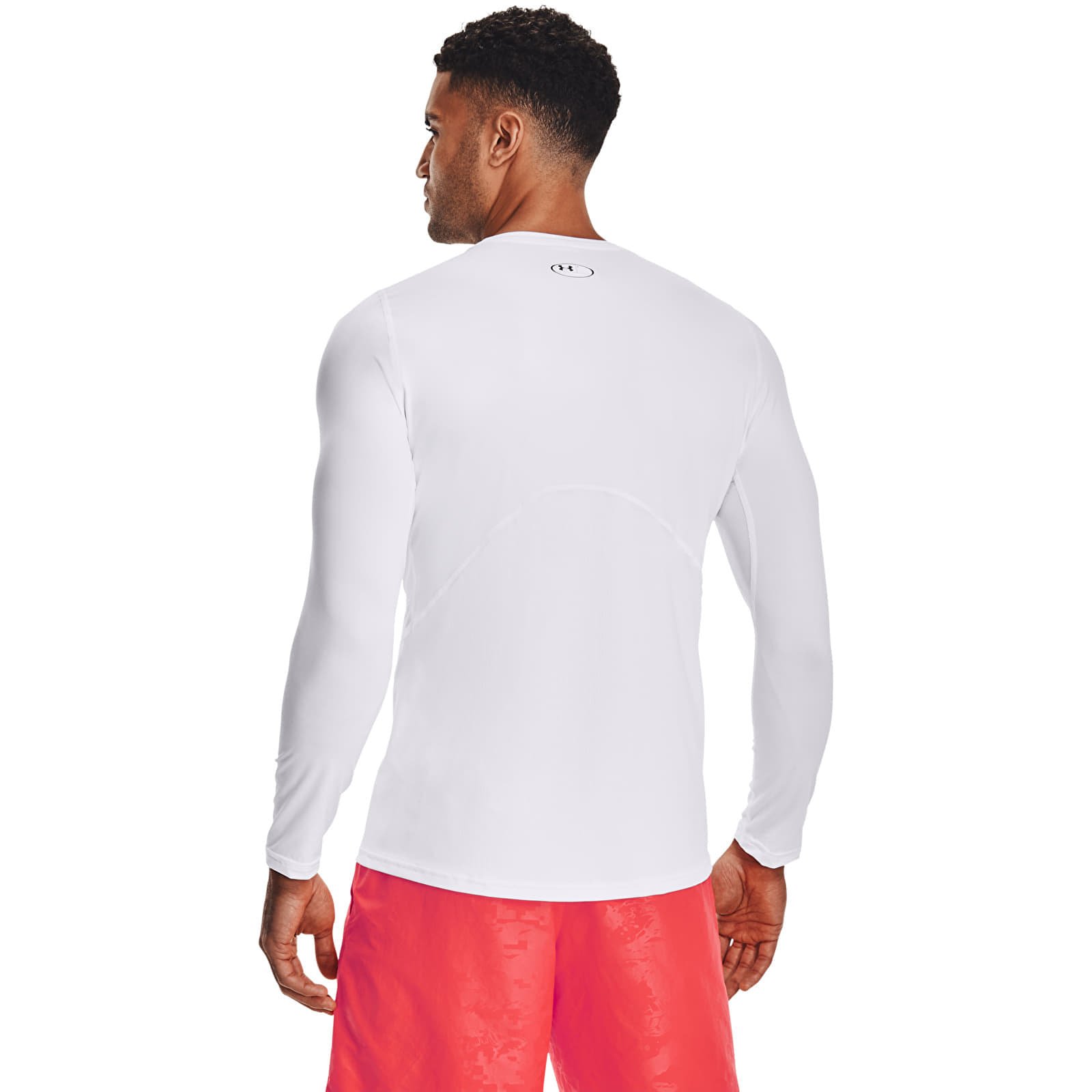 Tricou Under Armour Hg Armour Fitted Ls White - 1 | YEO