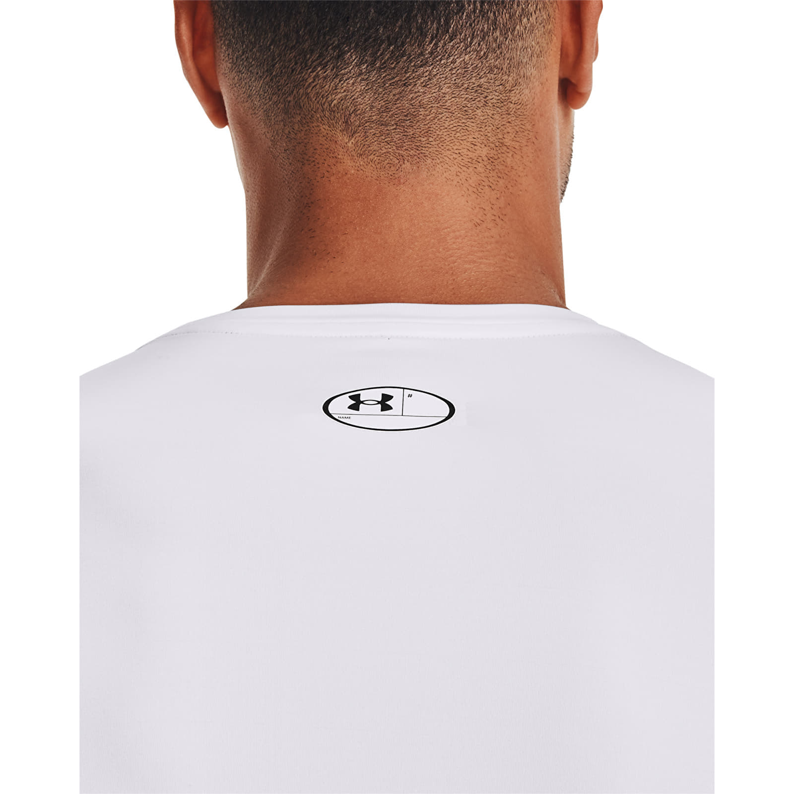 T-shirt Under Armour Hg Armour Fitted Ls White XXL