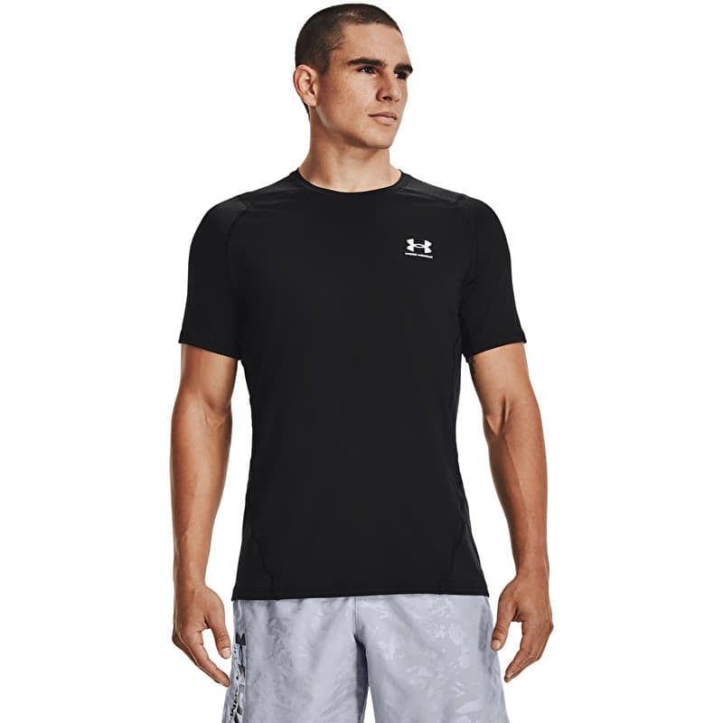 Футболка Under Armour Hg Armour Fitted Ss Black