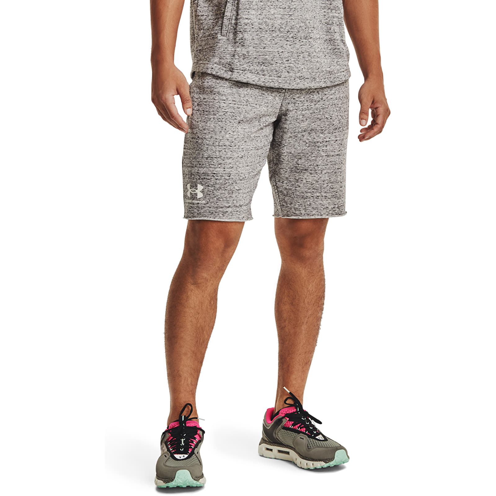 Pantalones cortos para hombre Under Armour Rival Terry Short White/ Onyx White