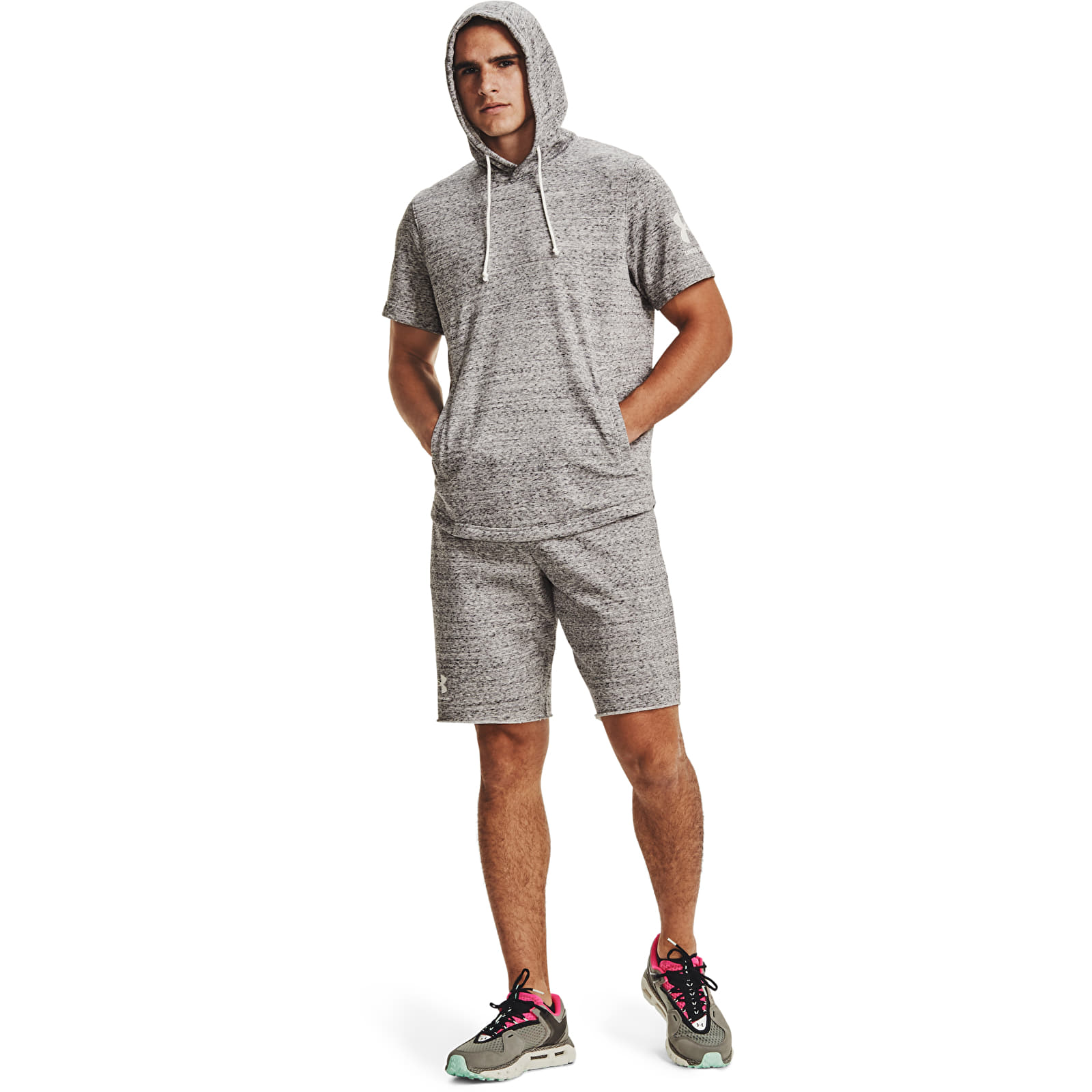 Pantalones cortos para hombre Under Armour Rival Terry Short White/ Onyx White