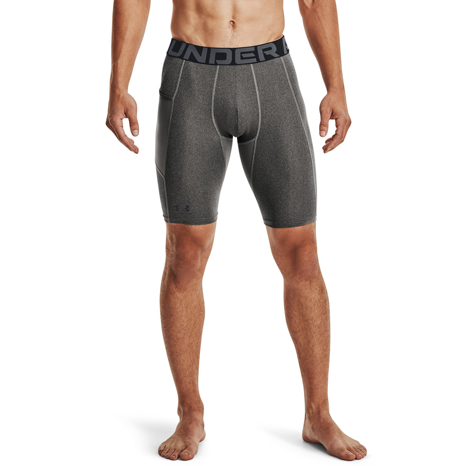 Pantaloncini Under Armour Hg Armour Lng Shorts Carbon Heather S