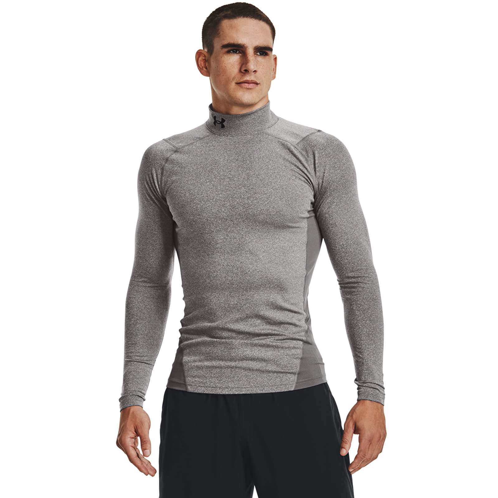 T-särgid Under Armour Cg Armour Comp Mock Charcoal Light Heather