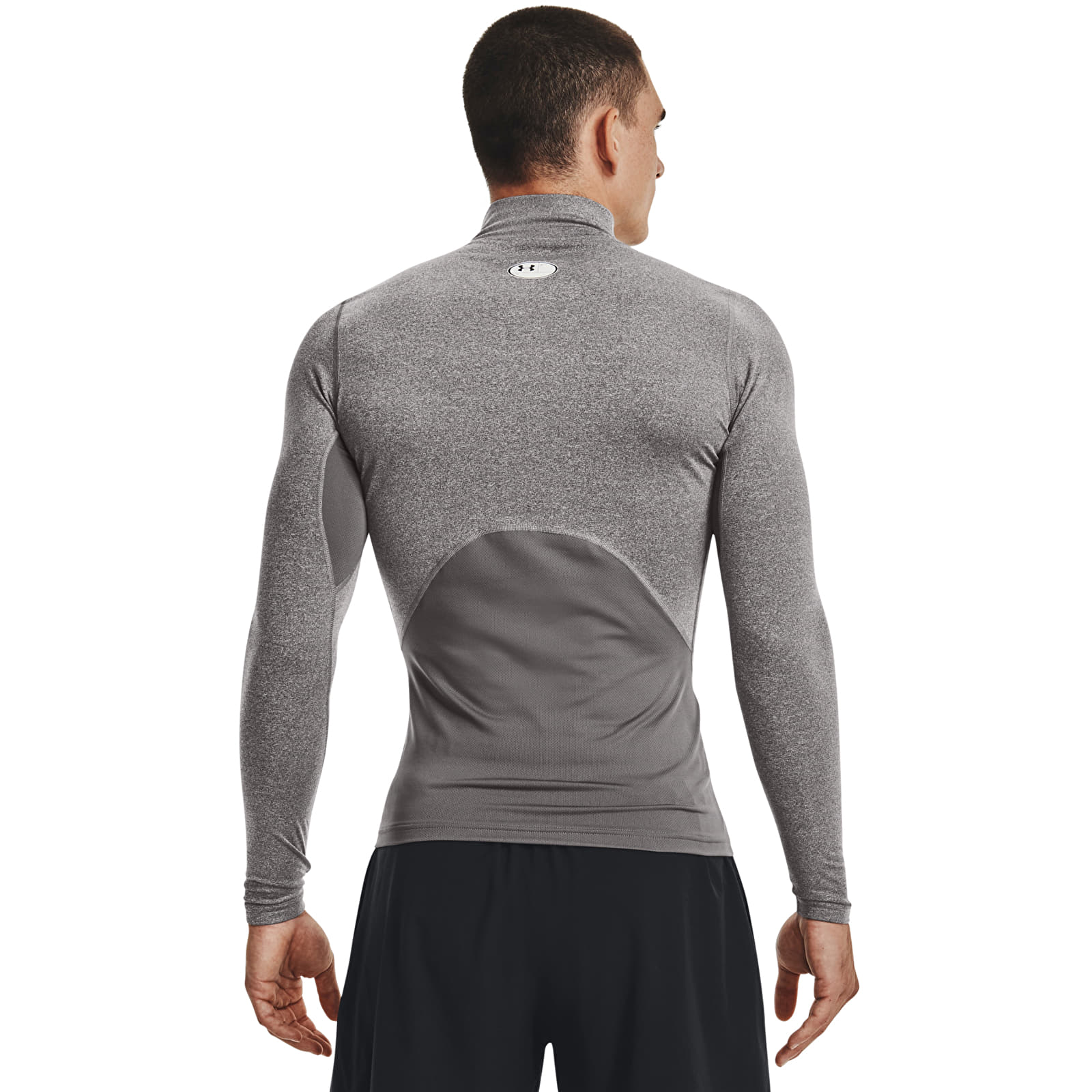 T-särgid Under Armour Cg Armour Comp Mock Charcoal Light Heather