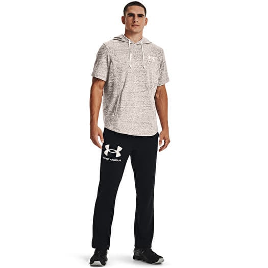 Μπλουζάκι Under Armour Rival Terry Lc Ss Hd Onyx White