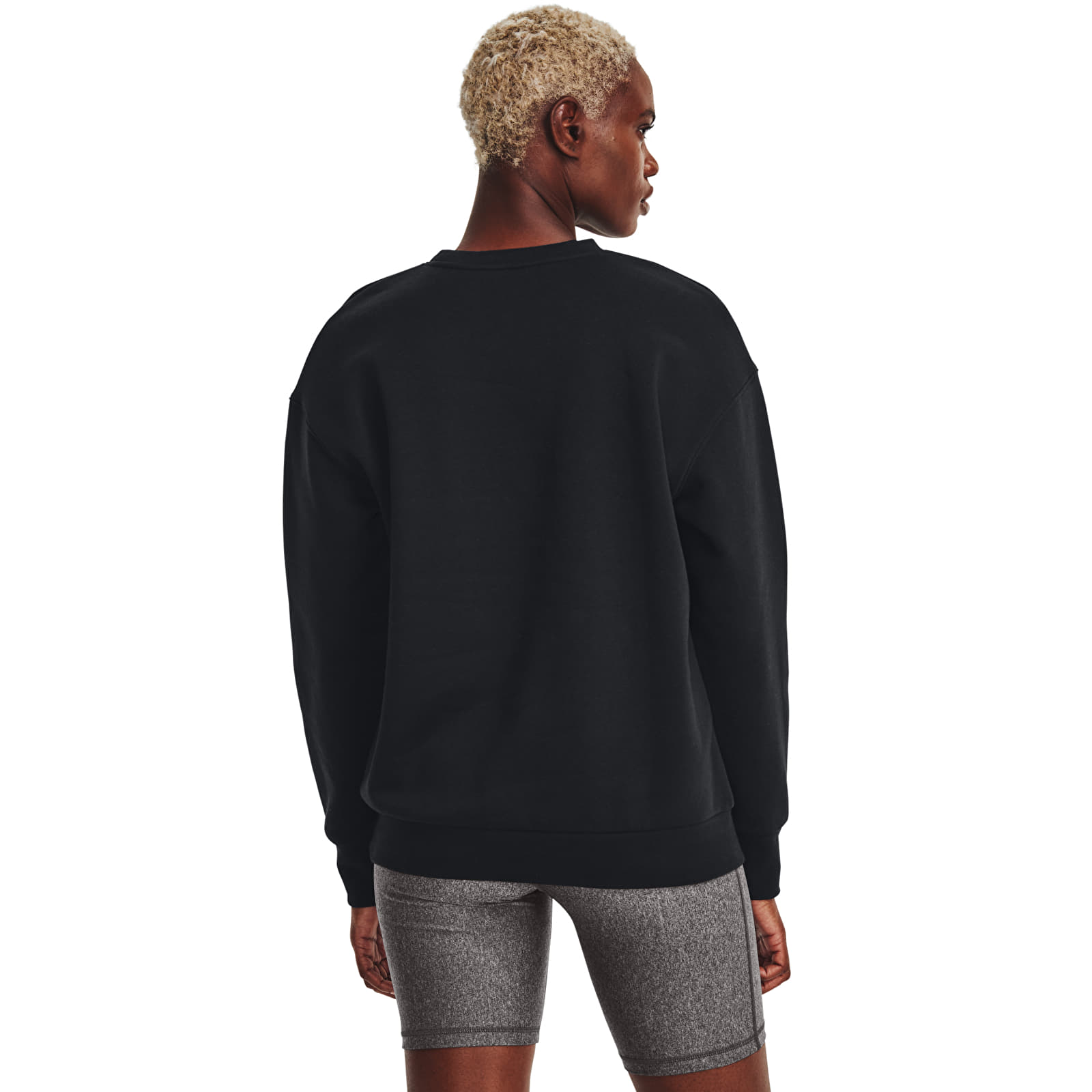 Hoodies and sweatshirts  Under Armour Essential Fleece Crew Black