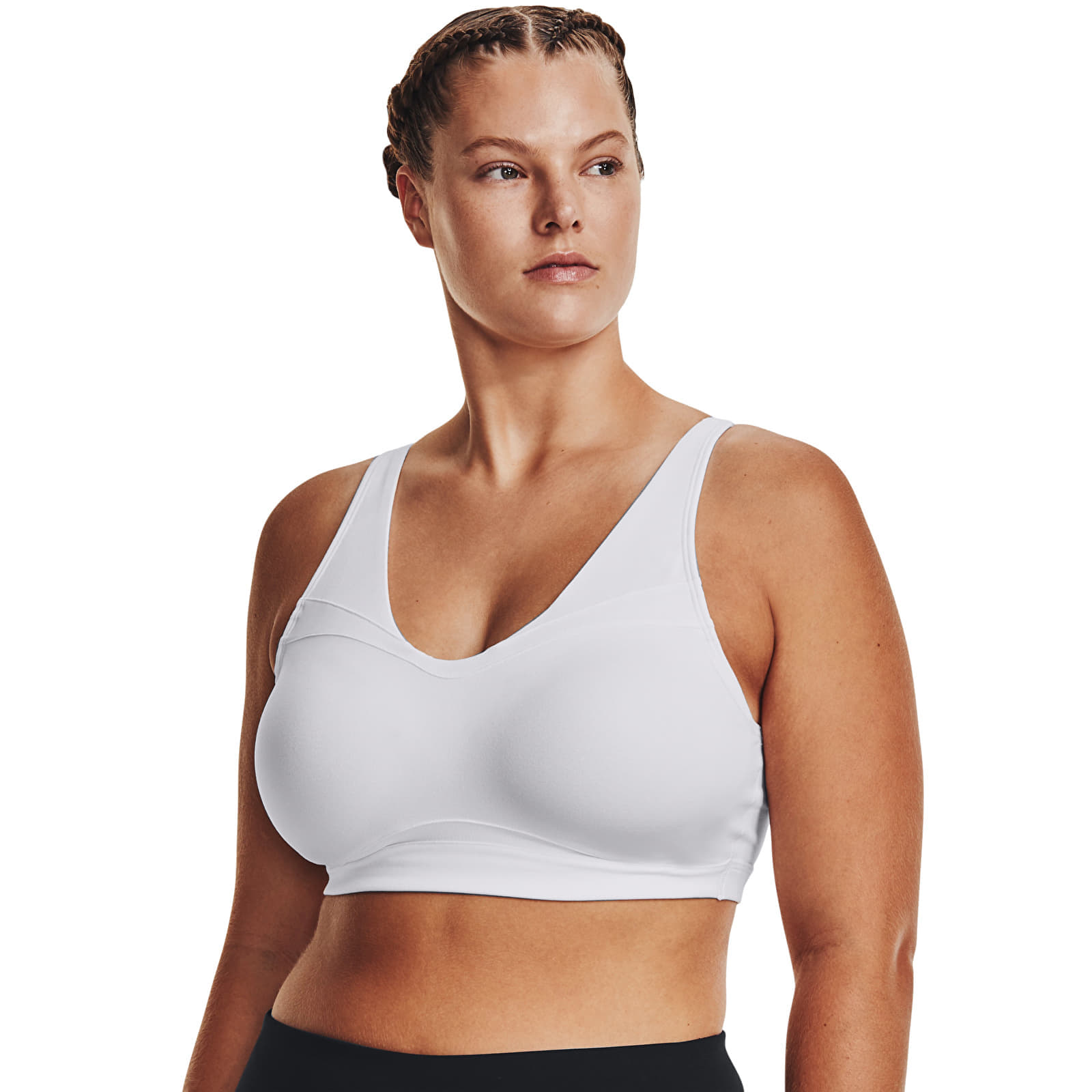 Reggiseno Under Armour Smartform Evolution Mid White M