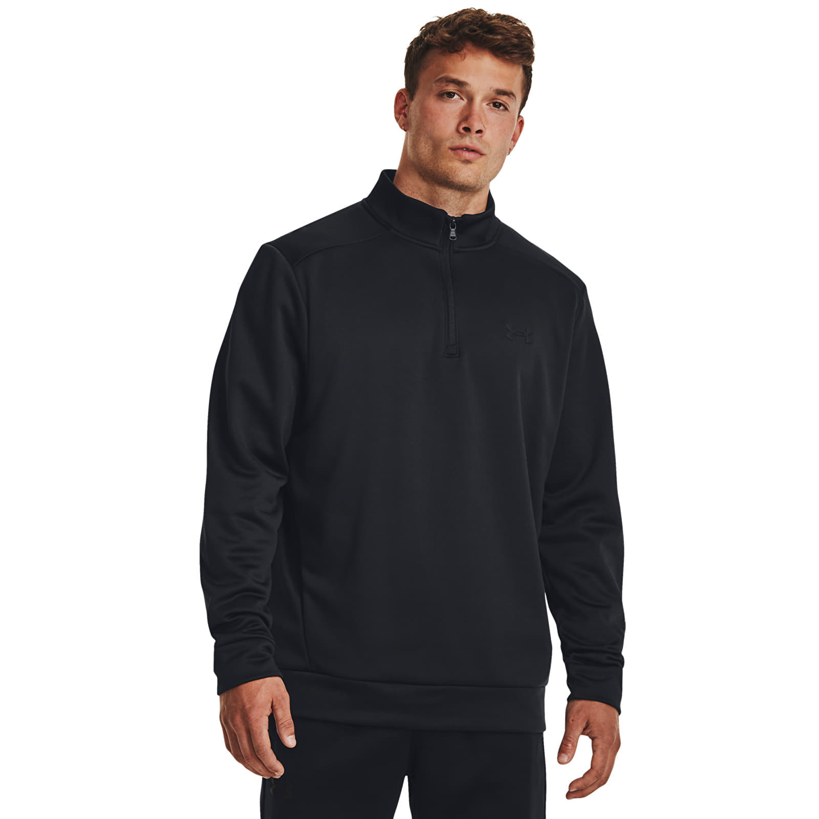 Sweatshirt Under Armour Armour Fleece 1/4 Zip Black S