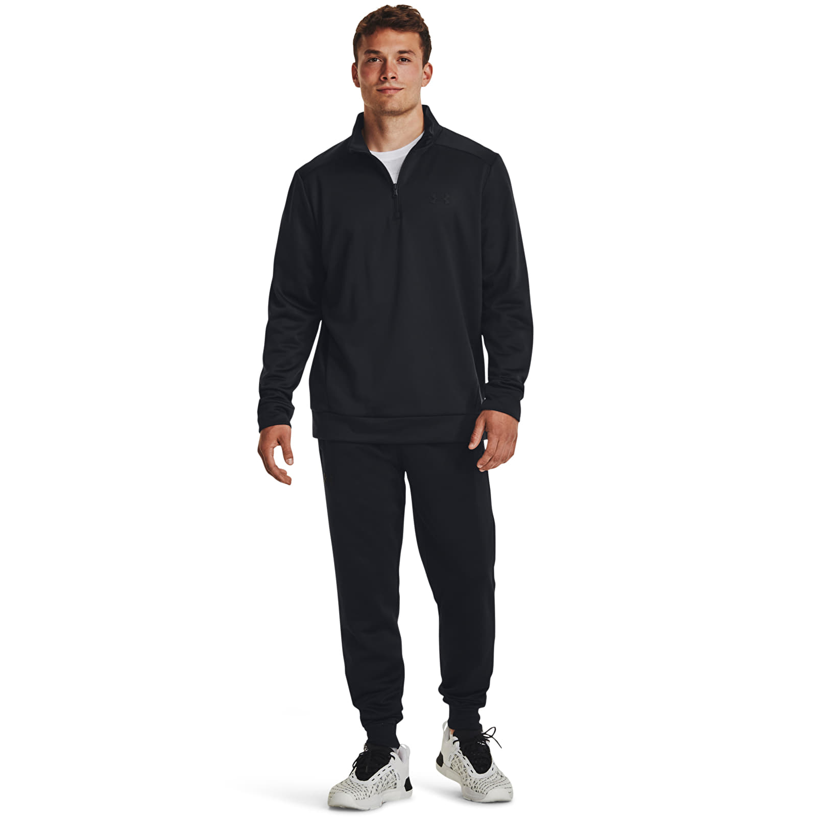 Felpe Under Armour Armour Fleece 1/4 Zip Black