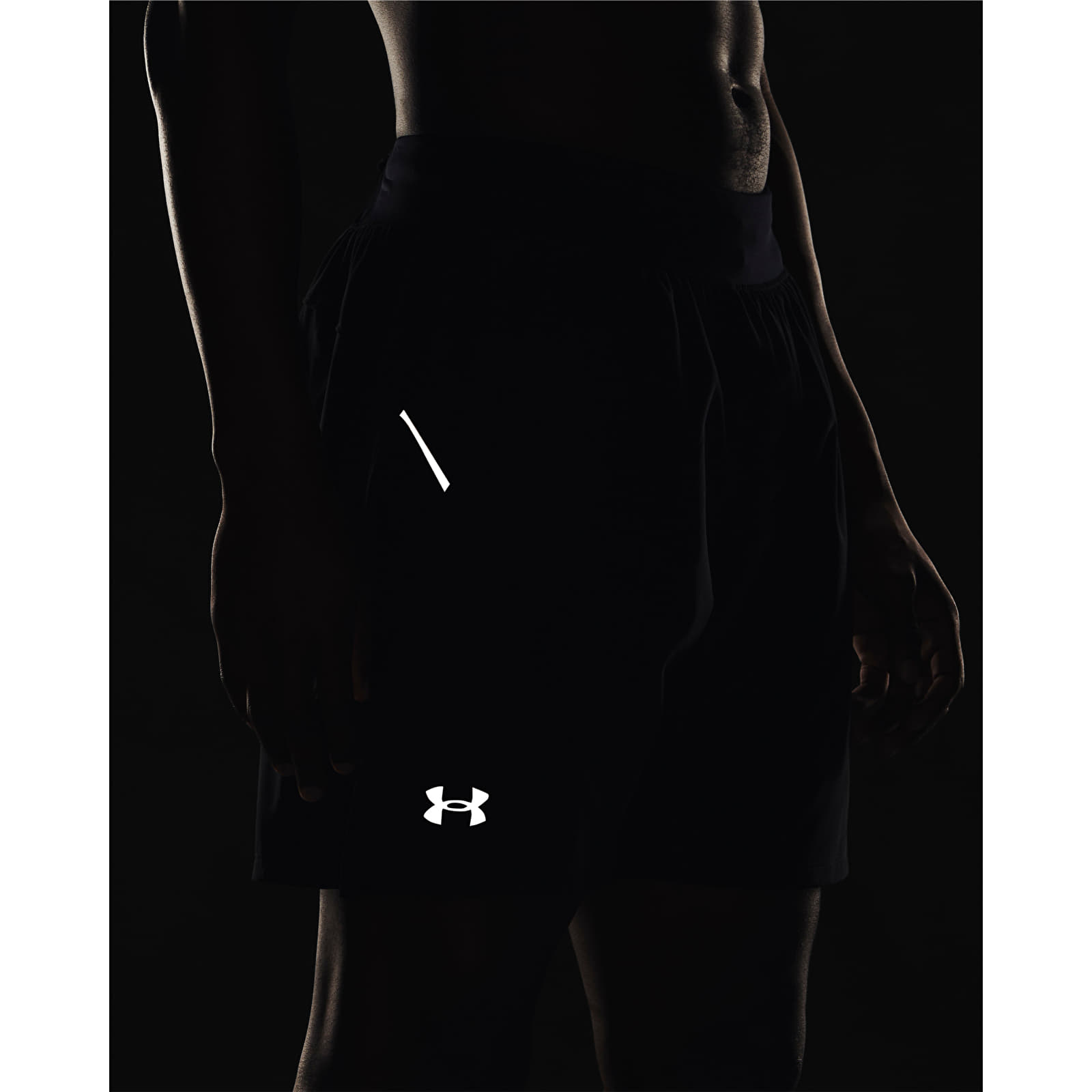 Pantalones cortos Under Armour Launch Elite 7'' Short Black