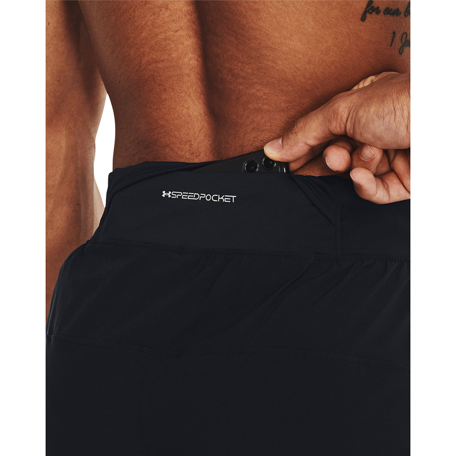 Jeans and trousers Under Armour Outrun The Storm Pant Black