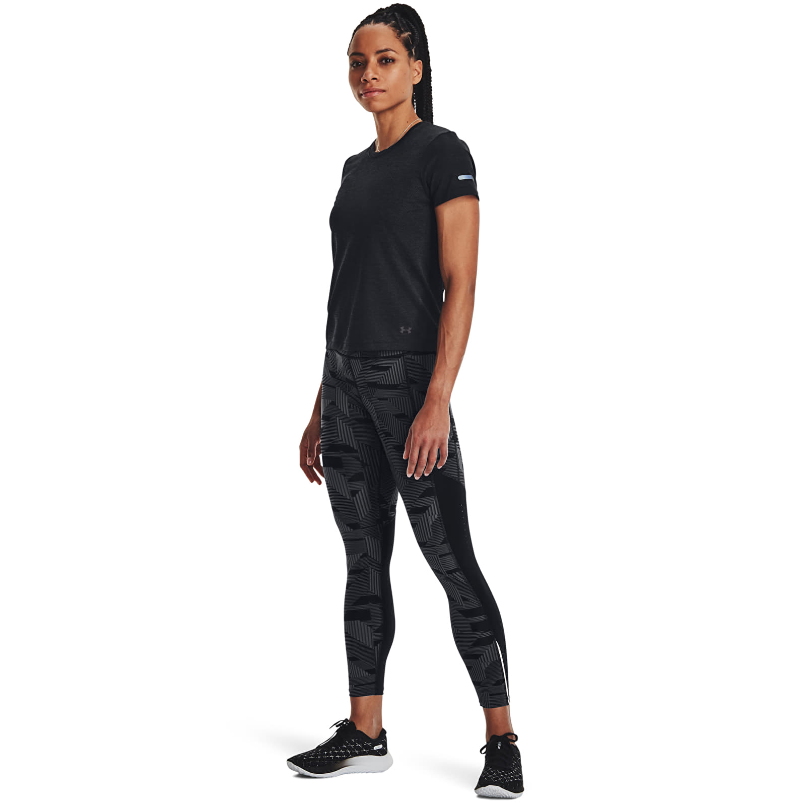 T-shirts Under Armour Seamless Stride Ss Black