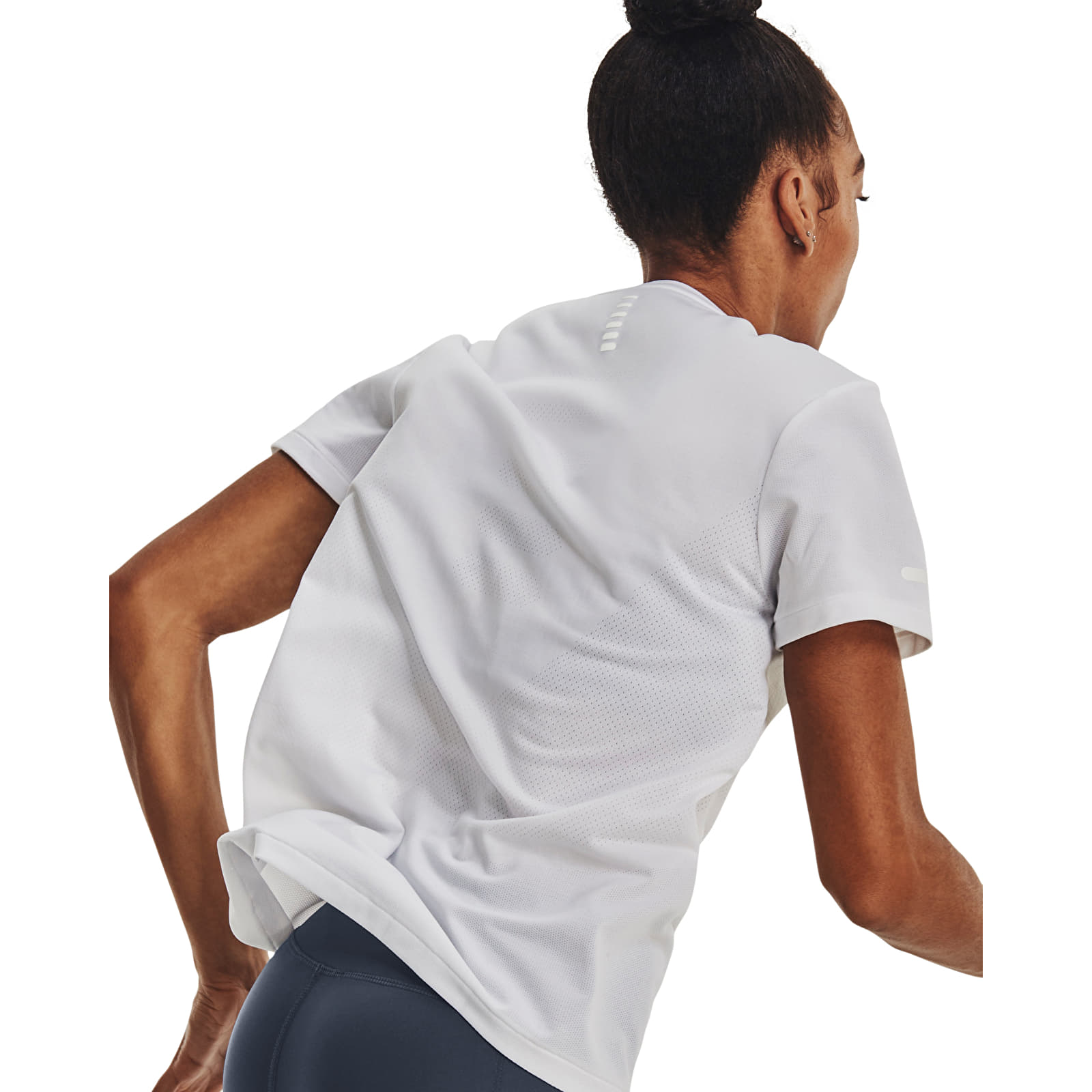 T-shirts Under Armour Seamless Stride Ss White