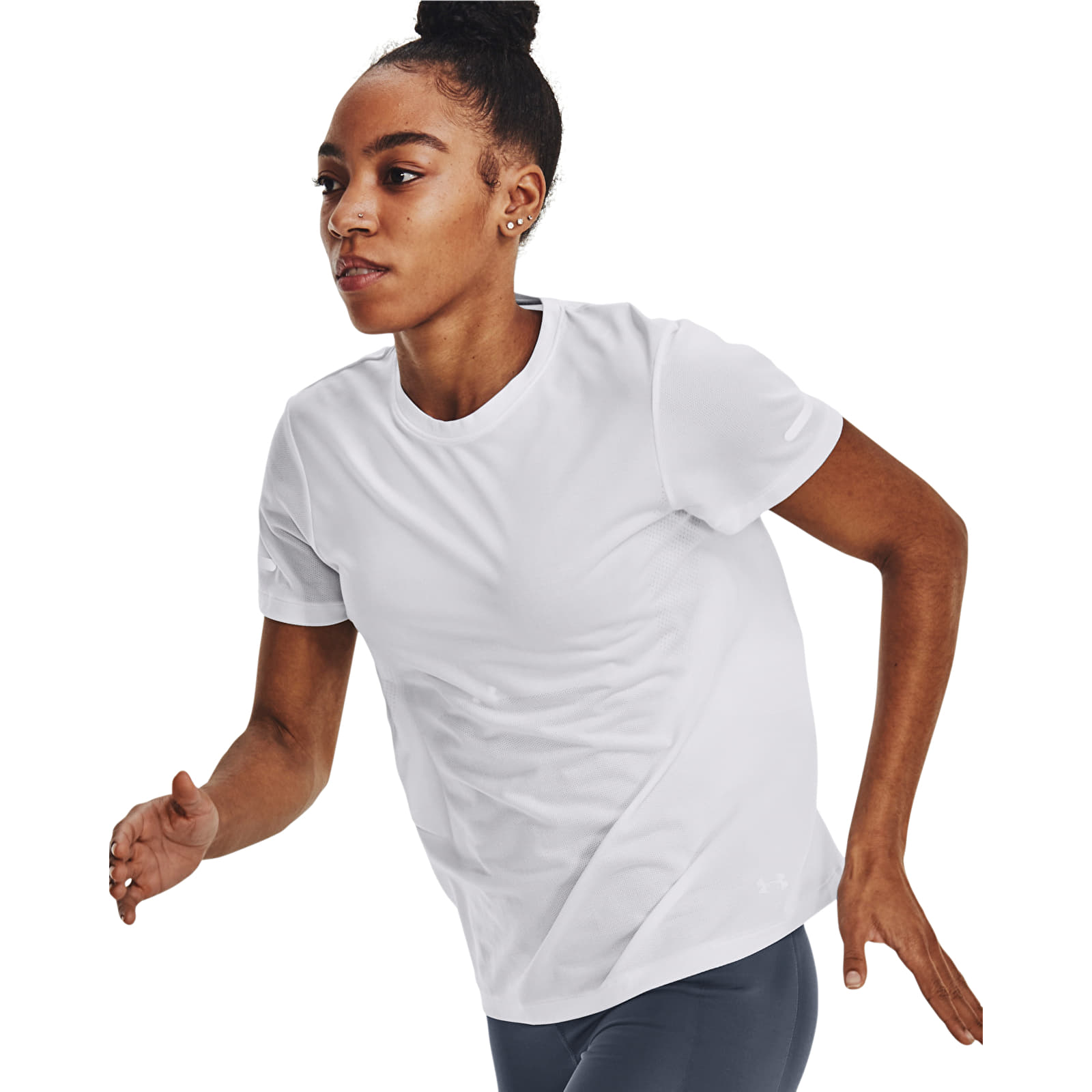 T-shirts Under Armour Seamless Stride Ss White