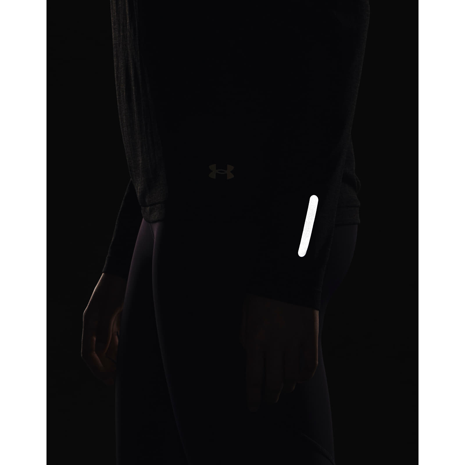 T-shirts Under Armour Seamless Stride Ls Black
