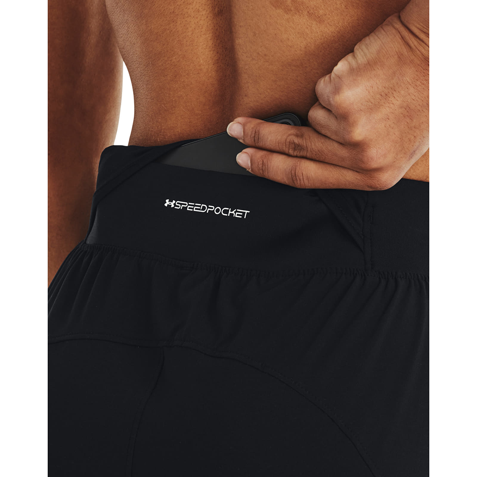 Jeans and trousers Under Armour Outrun The Storm Pant Black