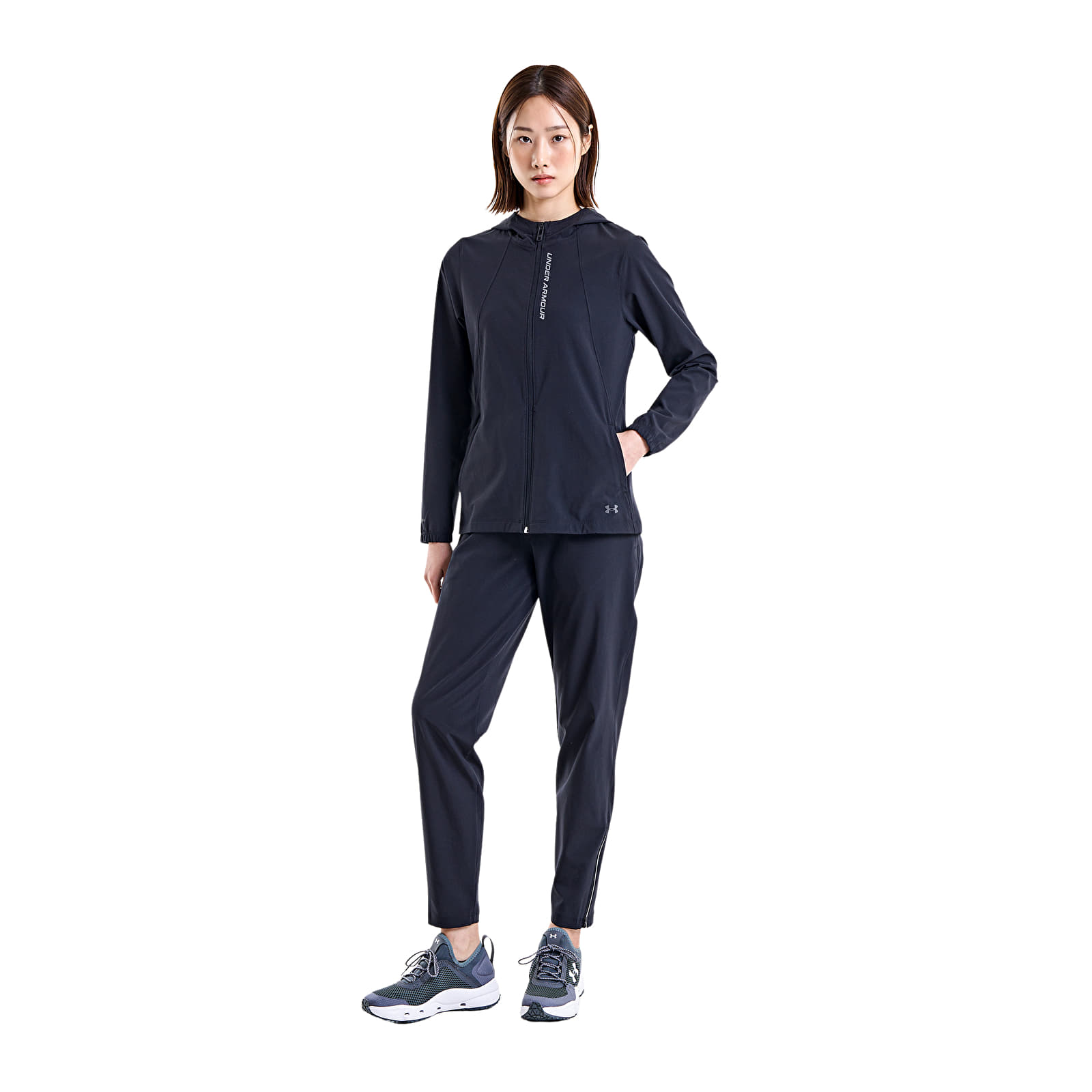 Bundy Under Armour Outrun The Storm Jacket Black