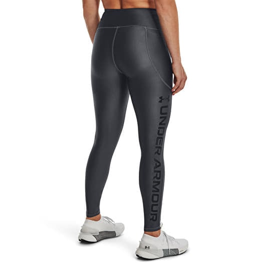 Women's compression leggings UNDER ARMOUR-Armour Branded Legging-BLK-1376327-001