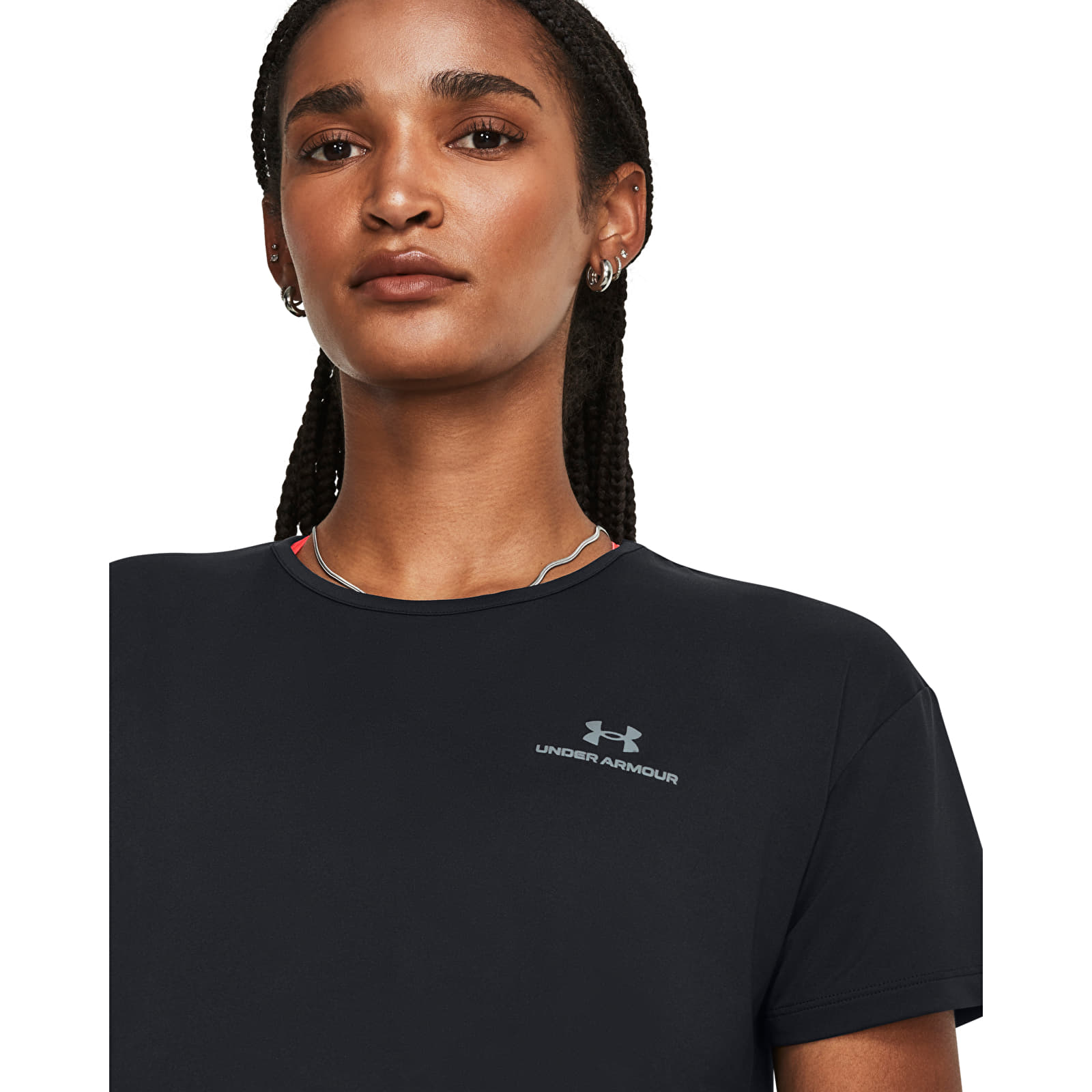 T-Shirts Under Armour Rush Energy Ss 2.0 Black